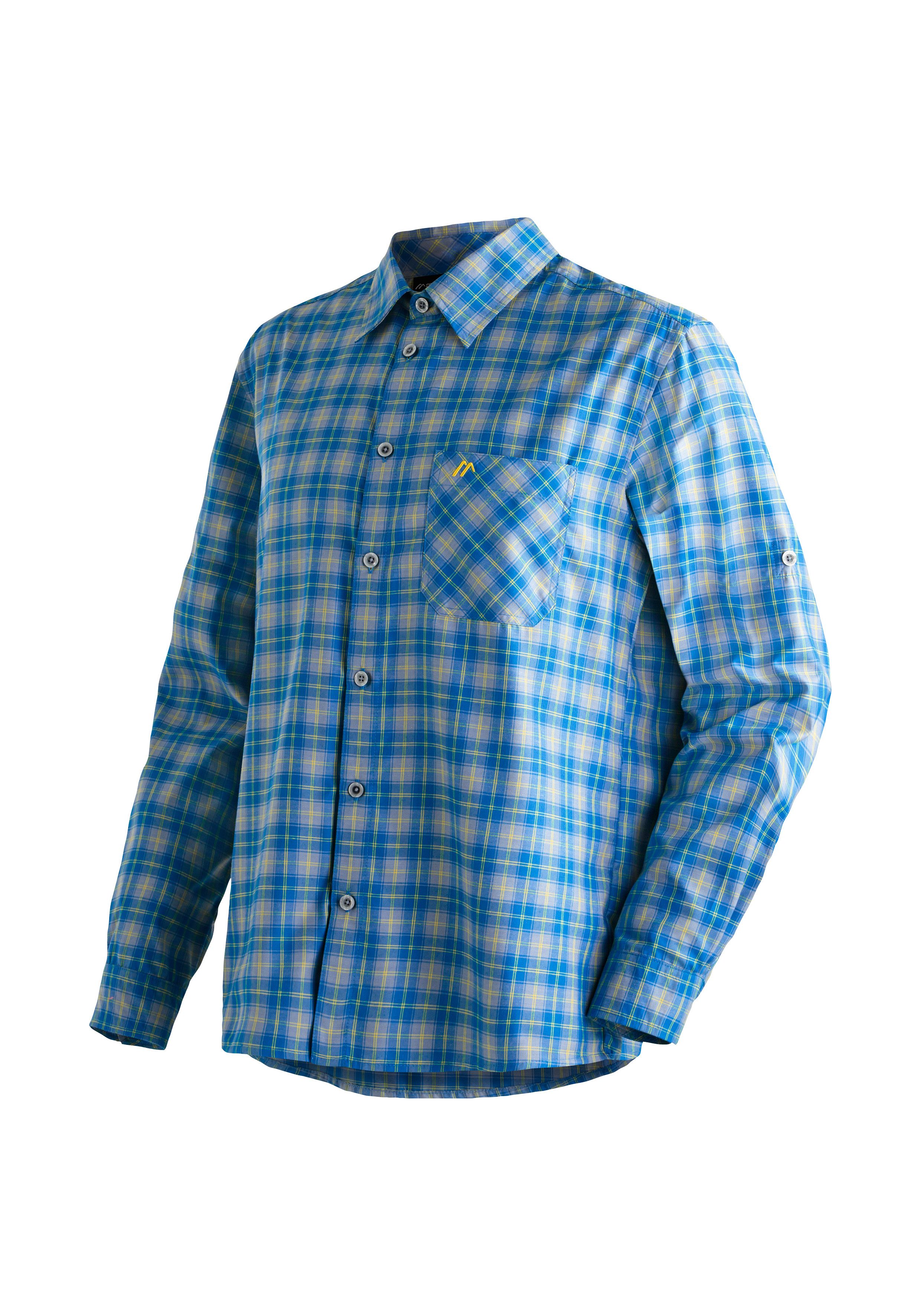 Maier Sports Funktionshemd Claas Herren Hemd, langarm Karohemd für Outdoor günstig online kaufen