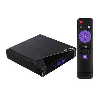Bolwins P80D Smart TV Box 2,4G & 5,8G WiFi Ethernet LAN 6K H.265 Video Audio Audio- & Video-Adapter