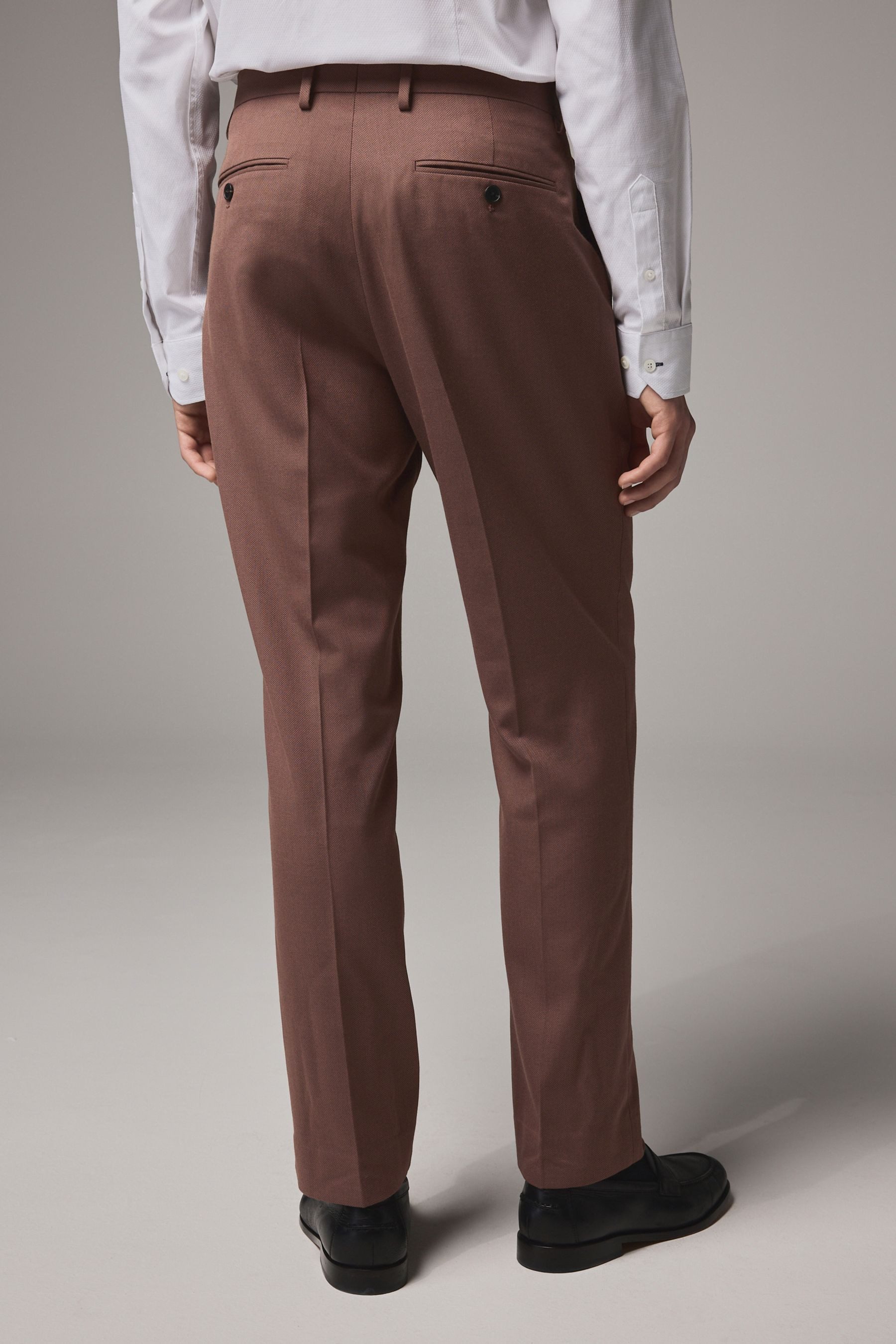 Next Anzughose Strukturierte Tailored Fit Anzughose günstig online kaufen