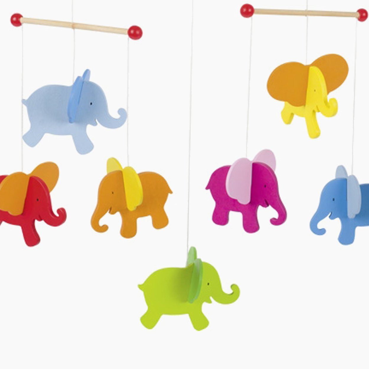 goki Mobile Mobile Elefanten, (packung, 9-tlg., spar set), dekorative Ergänzung für das Kinderzimmer