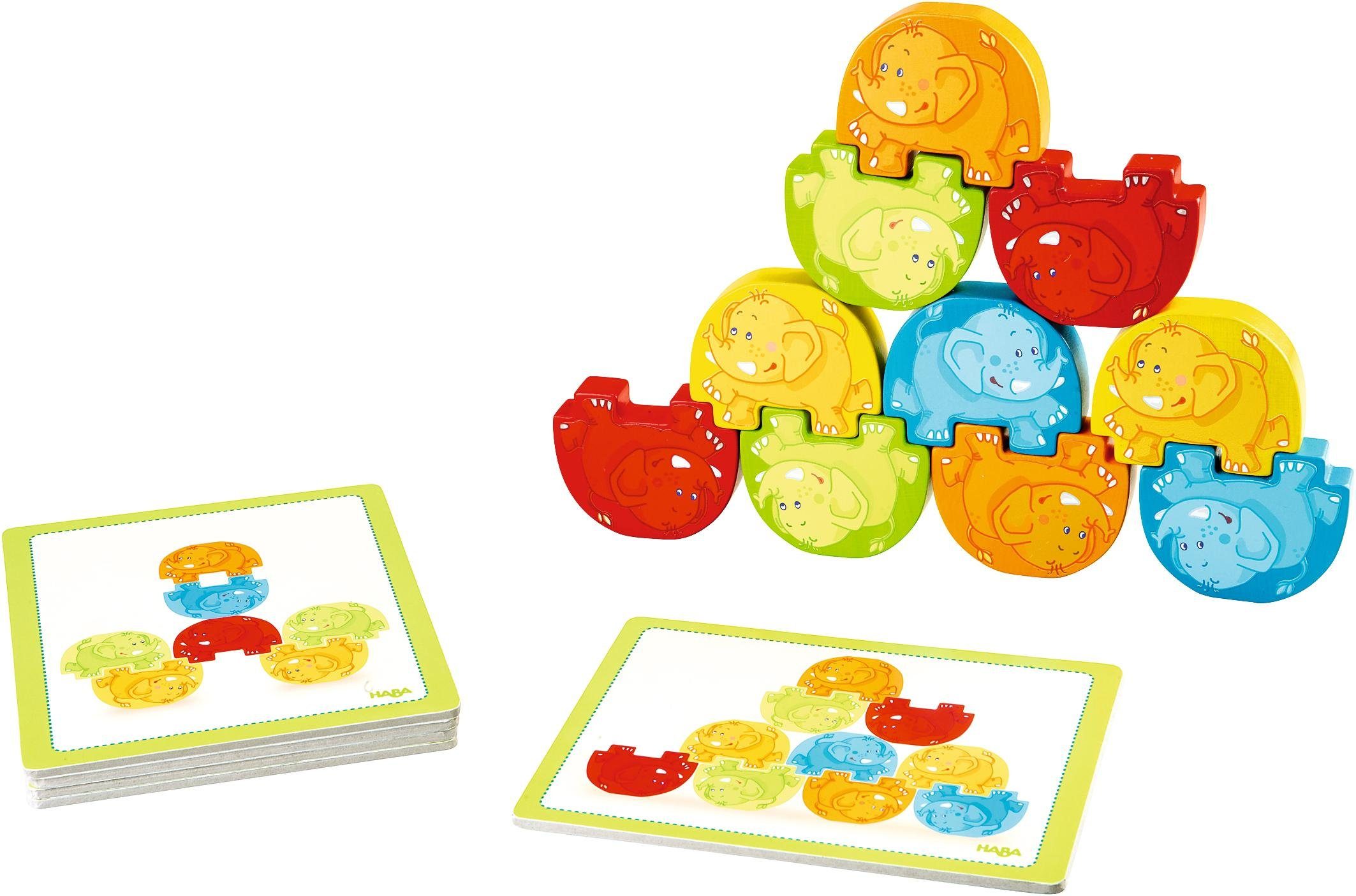 Image of HABA - Stapelspiel Wackelfanten