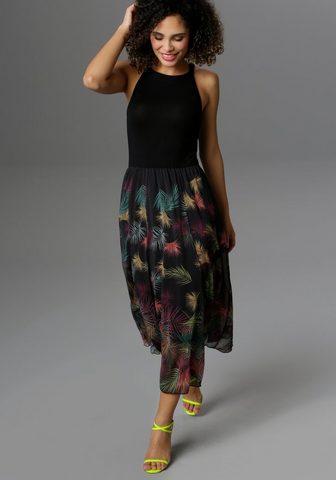 Aniston SELECTED Suknelė su buntem Blätterdruck