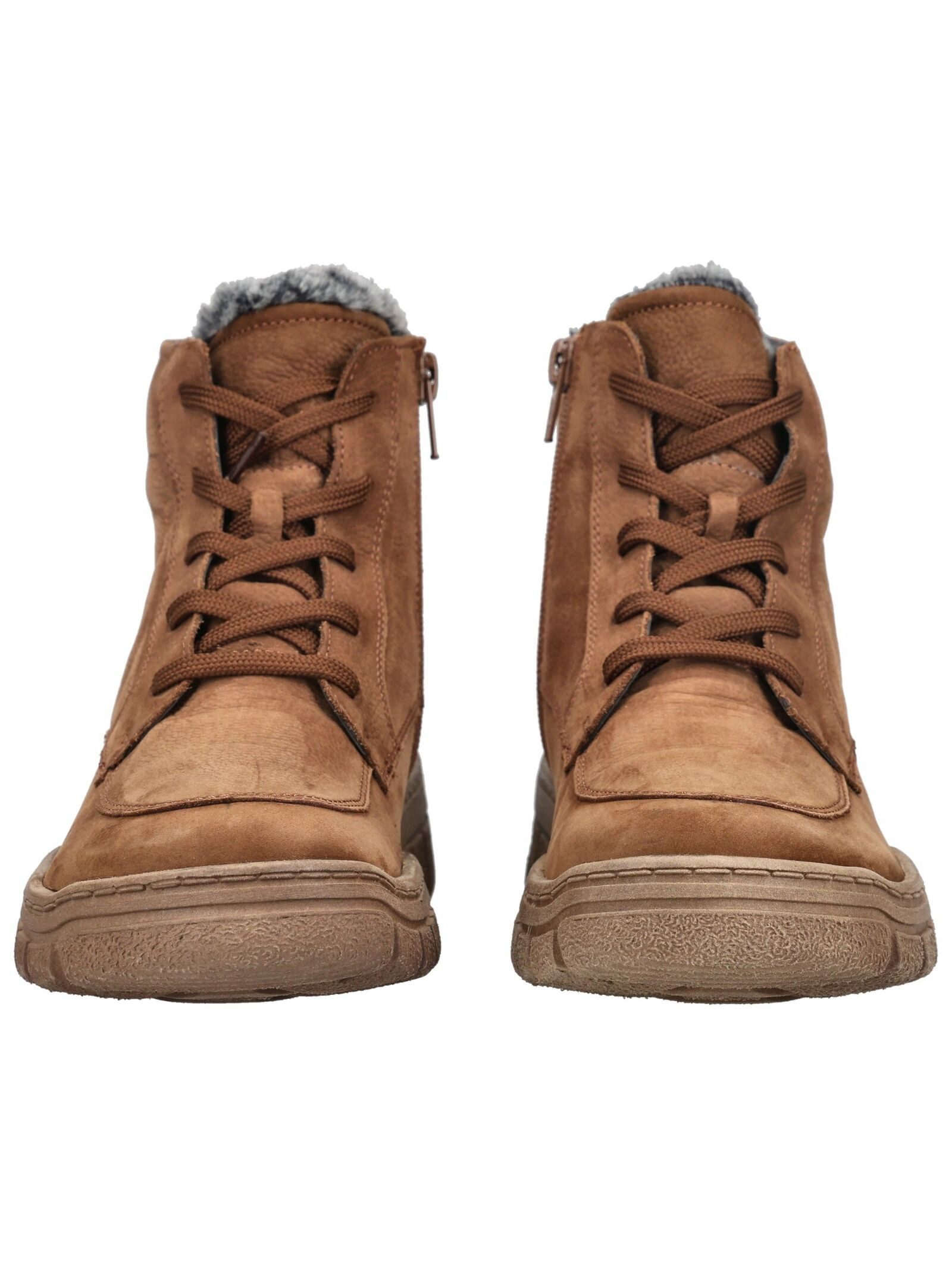 Waldläufer Waldläufer Stiefelette Nubukleder Schnürstiefelette