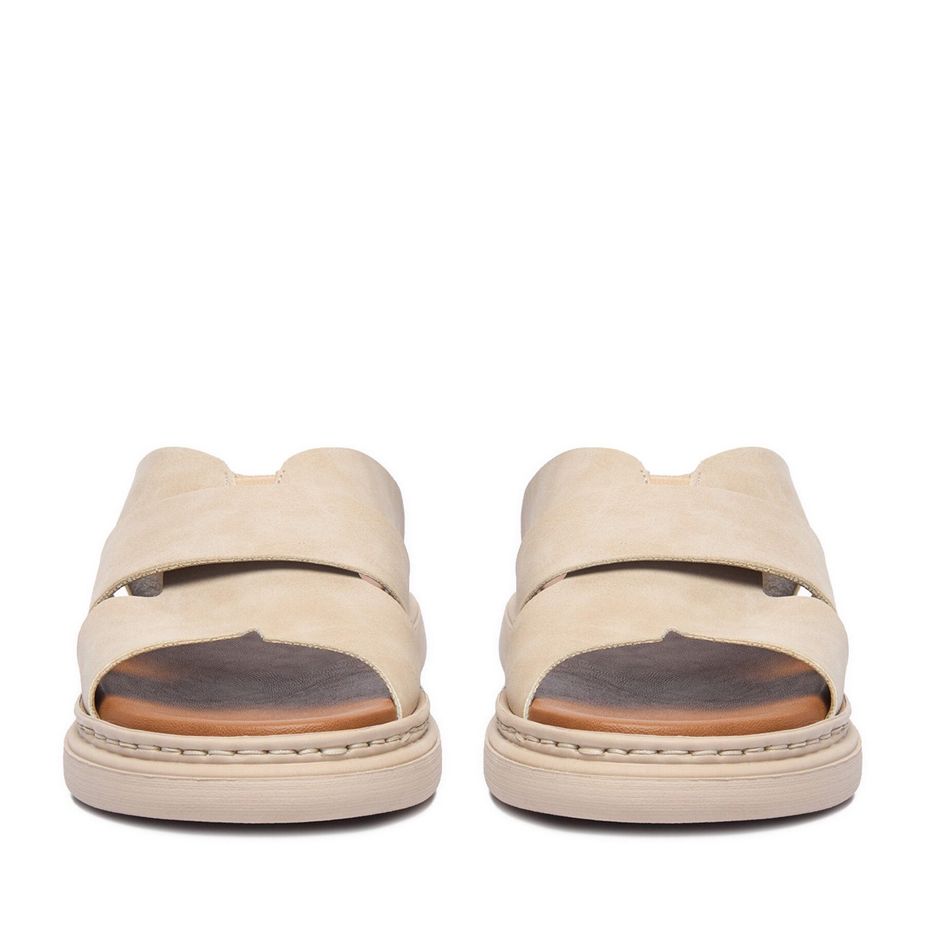 Rieker Rieker Damen-Flip-Flops Beige V3089-62 Badepantolette