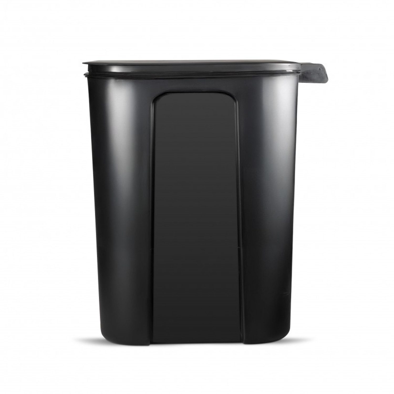 Practic Papierkorb, Papierkorb mit Pedal schwarz 25l Kunststoff