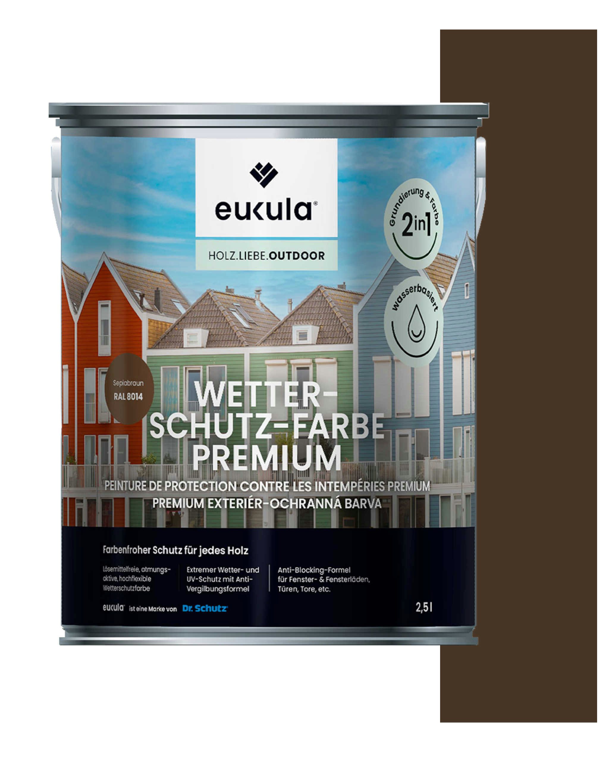 Eukula Wetterschutzfarbe Eukula Universal Wetterschutz Farbe