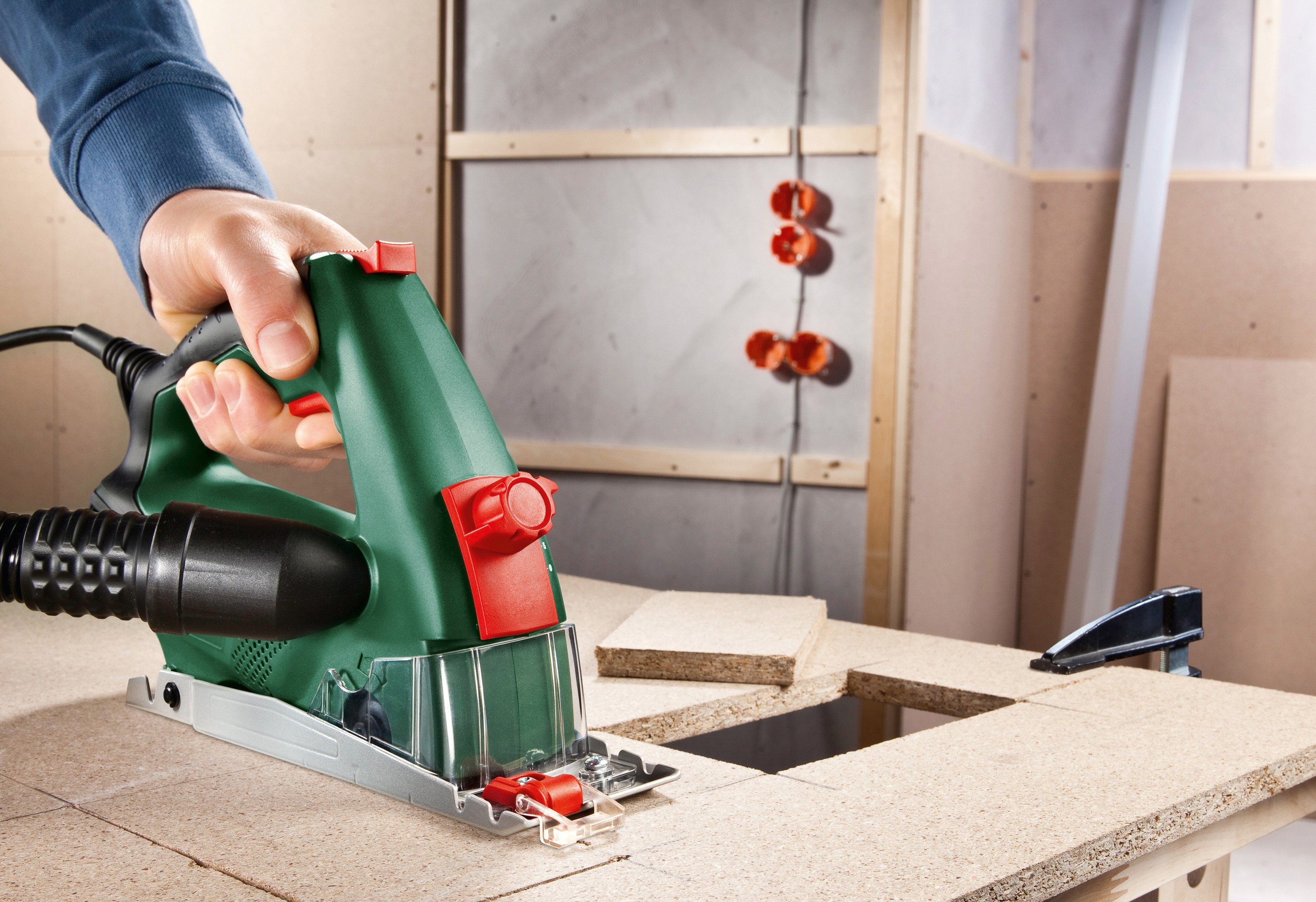 Bosch Home & Garden PKS 16 Multi circular saw, set, including saw blades and plastic case