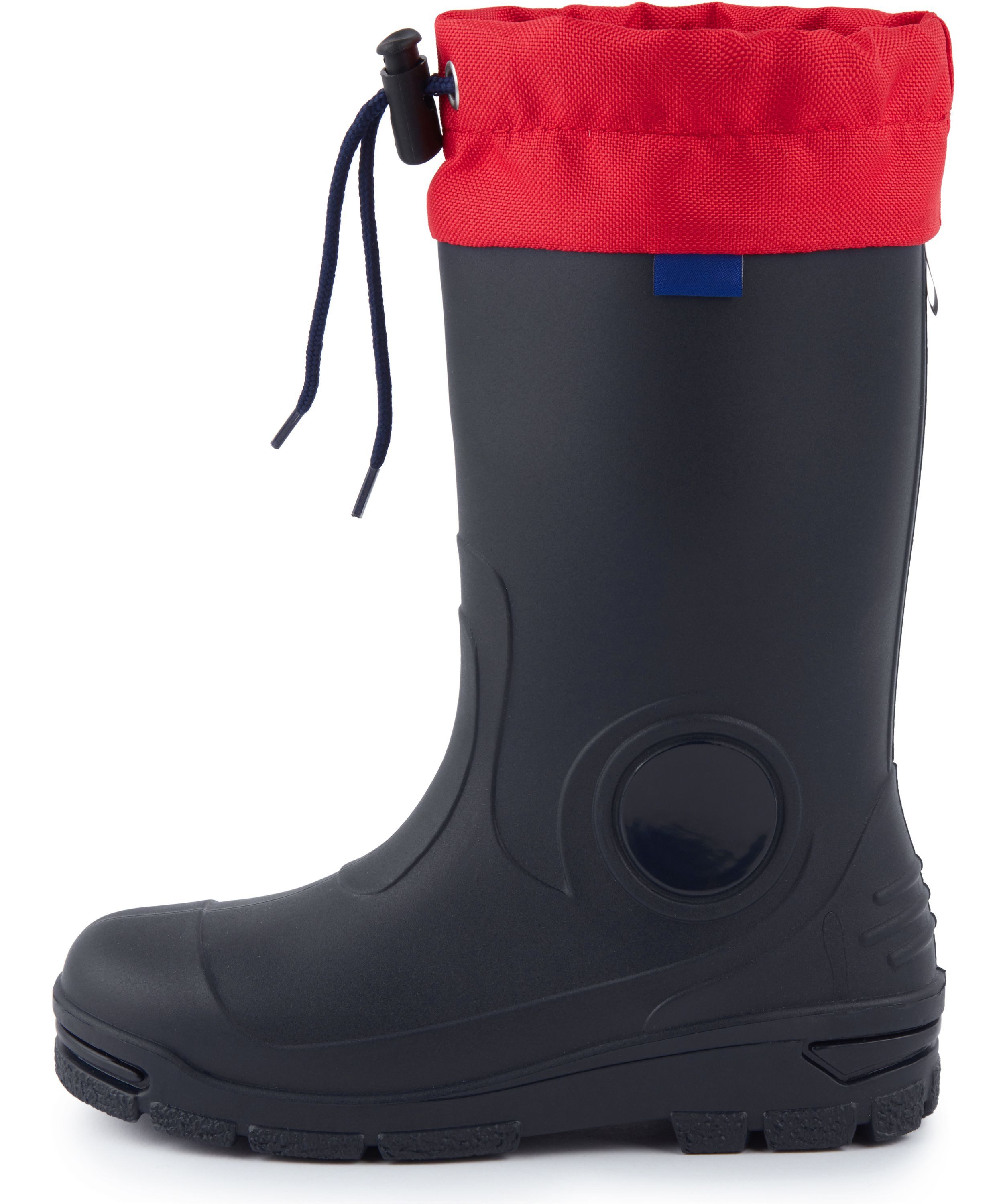 Ladeheid lange Regenschuhe LARB014 Gummistiefel Kinder mit Stulpe zum Festziehen