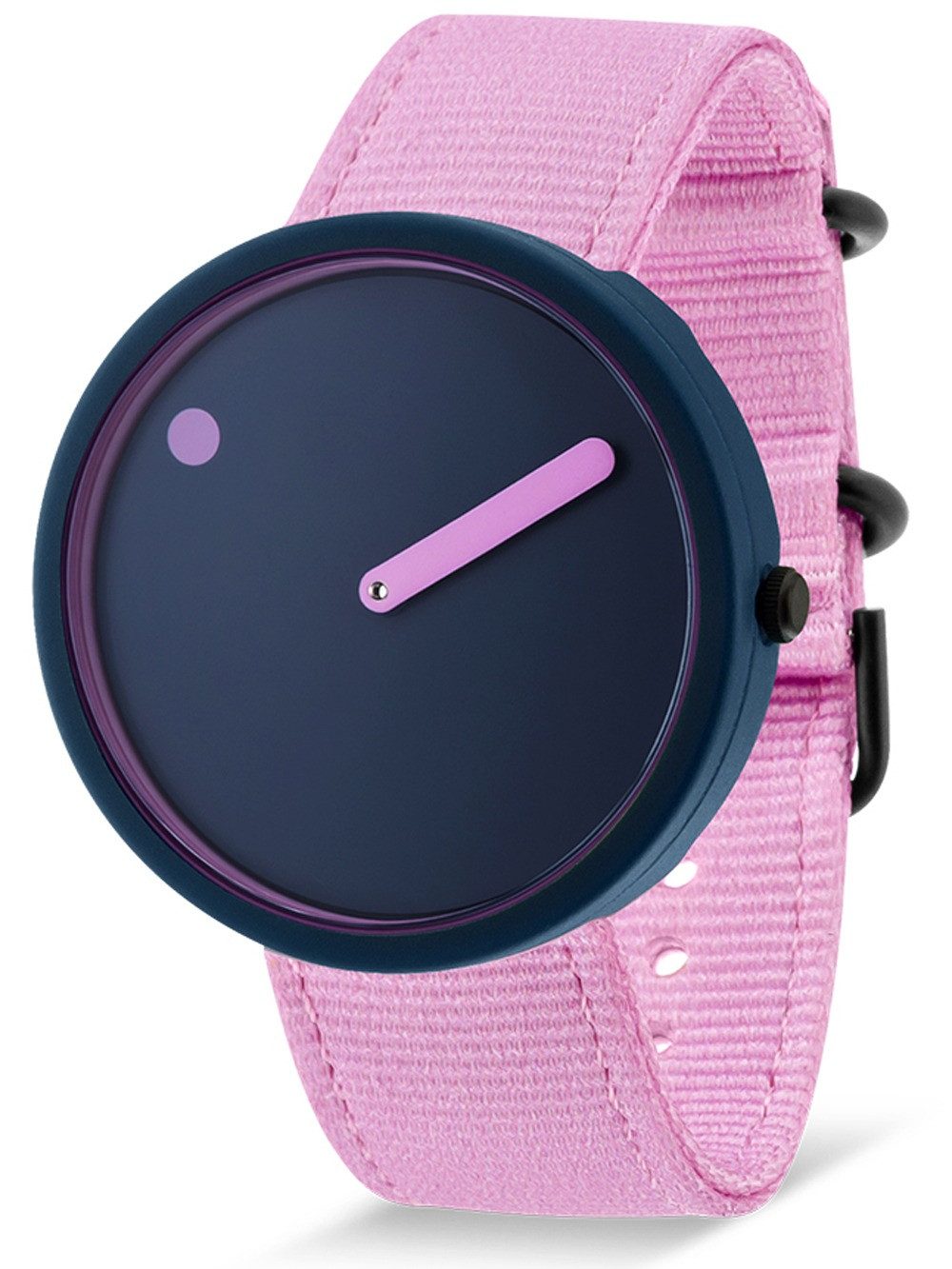 PICTO Quarzuhr Picto R44025-R010 Deep Blue and Pink Reef Unisex 40mm 5ATM Picto R44025-R010 Deep Blue and Pink Reef Unisex 40mm 5ATM