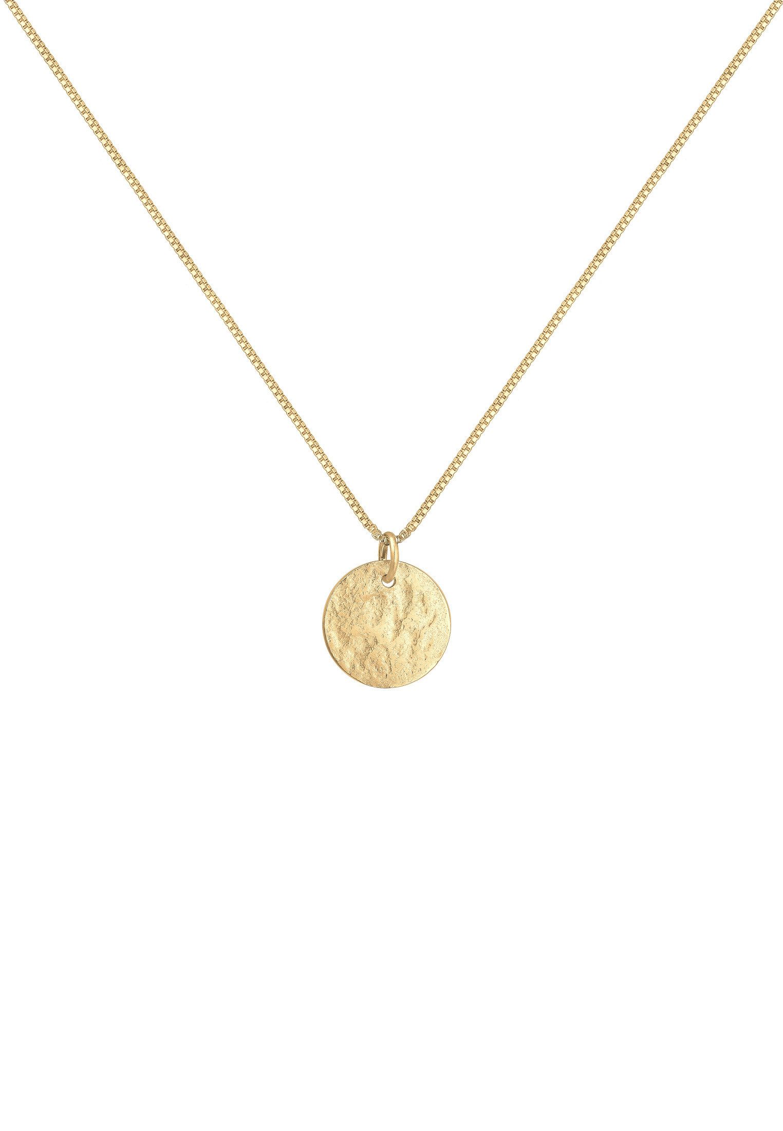 Elli Kette mit Anhänger Plättchen Organic günstig online kaufen