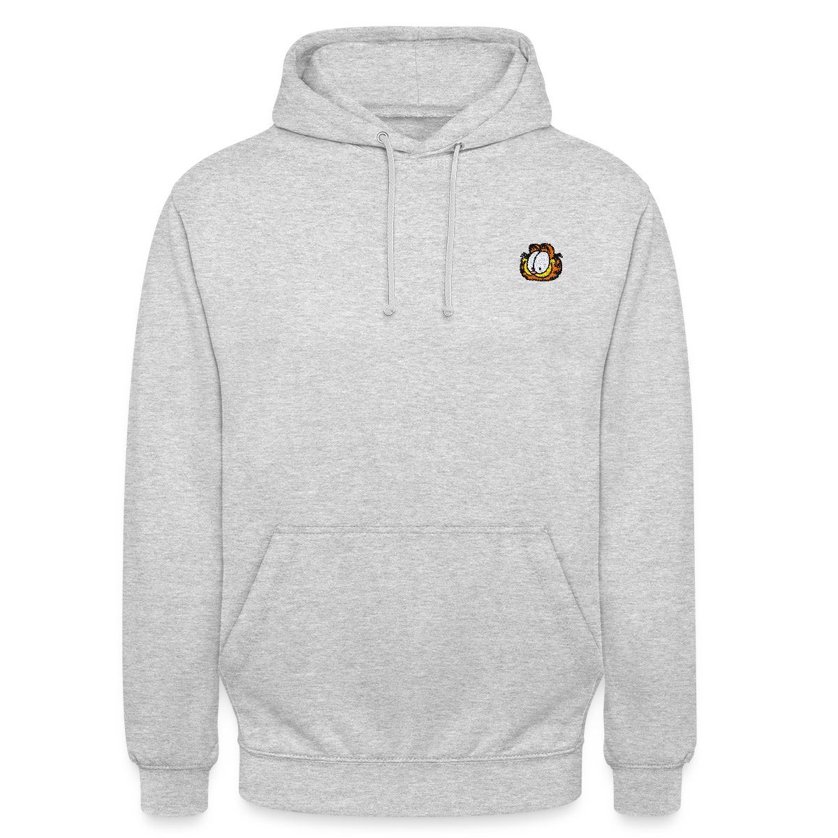 Hoodie Garfield Als Stick-Design Unisex Hoodie
