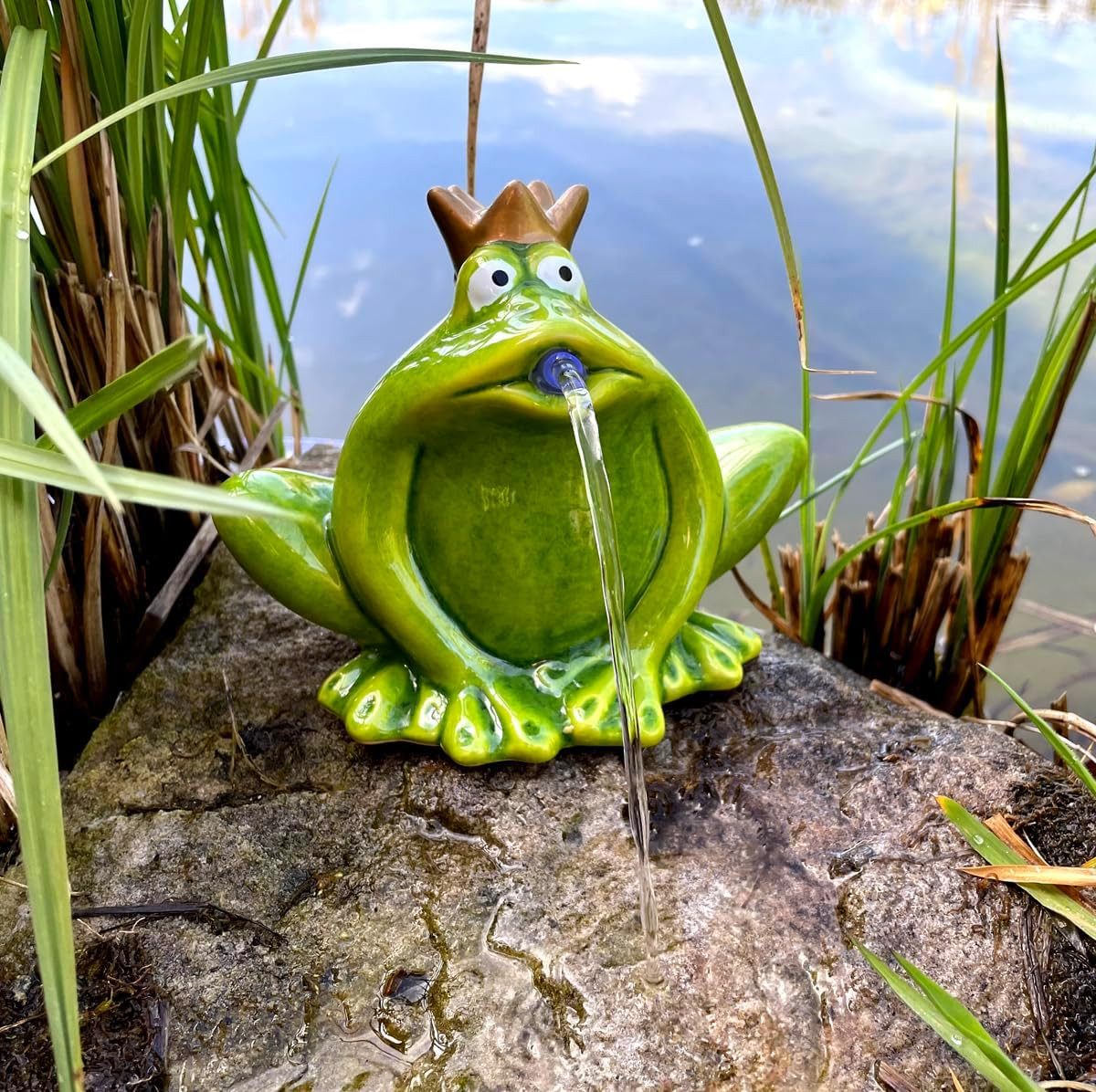 LB H&F Lilienburg Springbrunnenpumpe Wasserspeier Springbrunnen günstig online kaufen