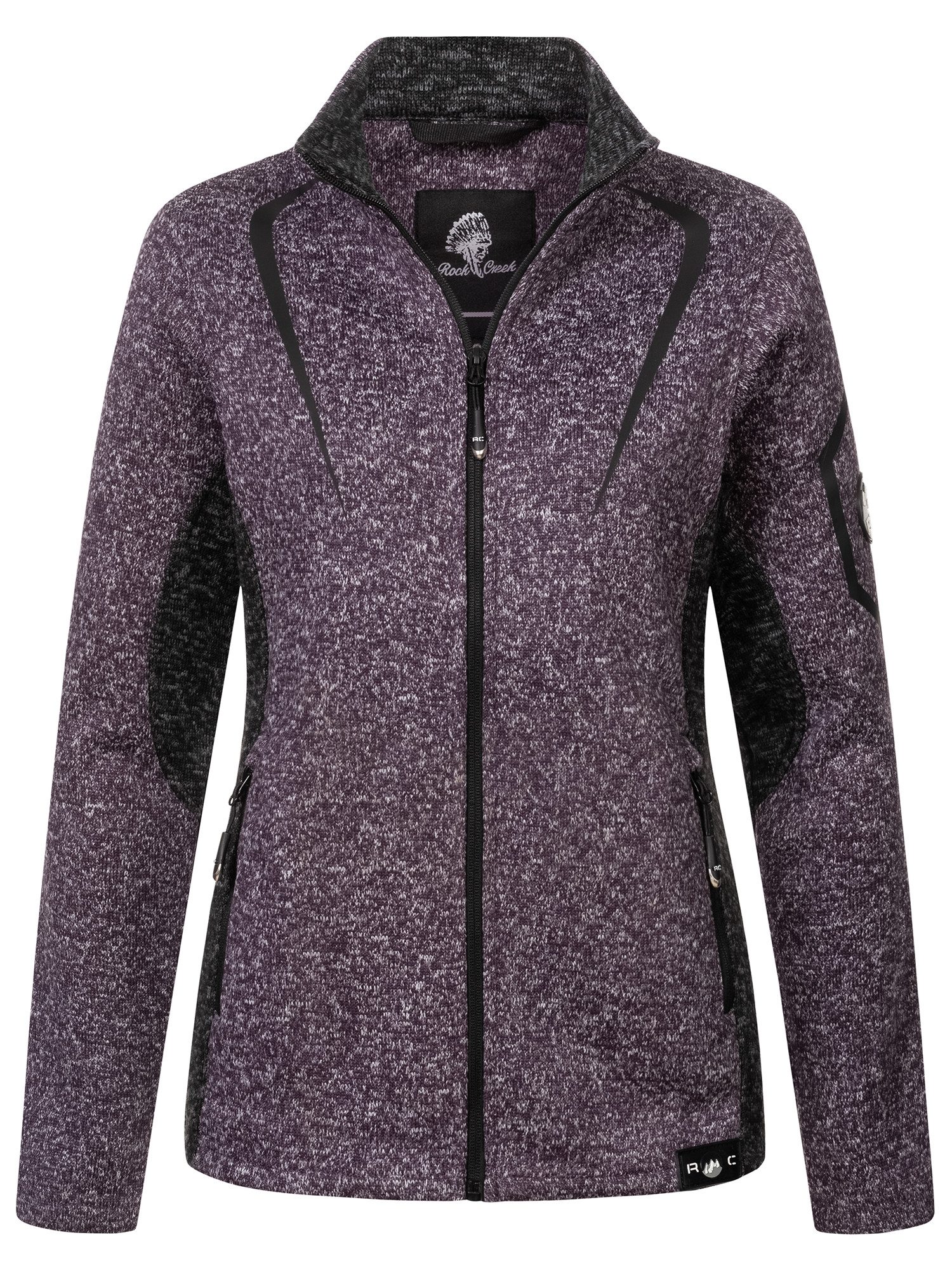 Rock Creek Fleecejacke Damen Fleecejacke Übergangsjacke günstig online kaufen