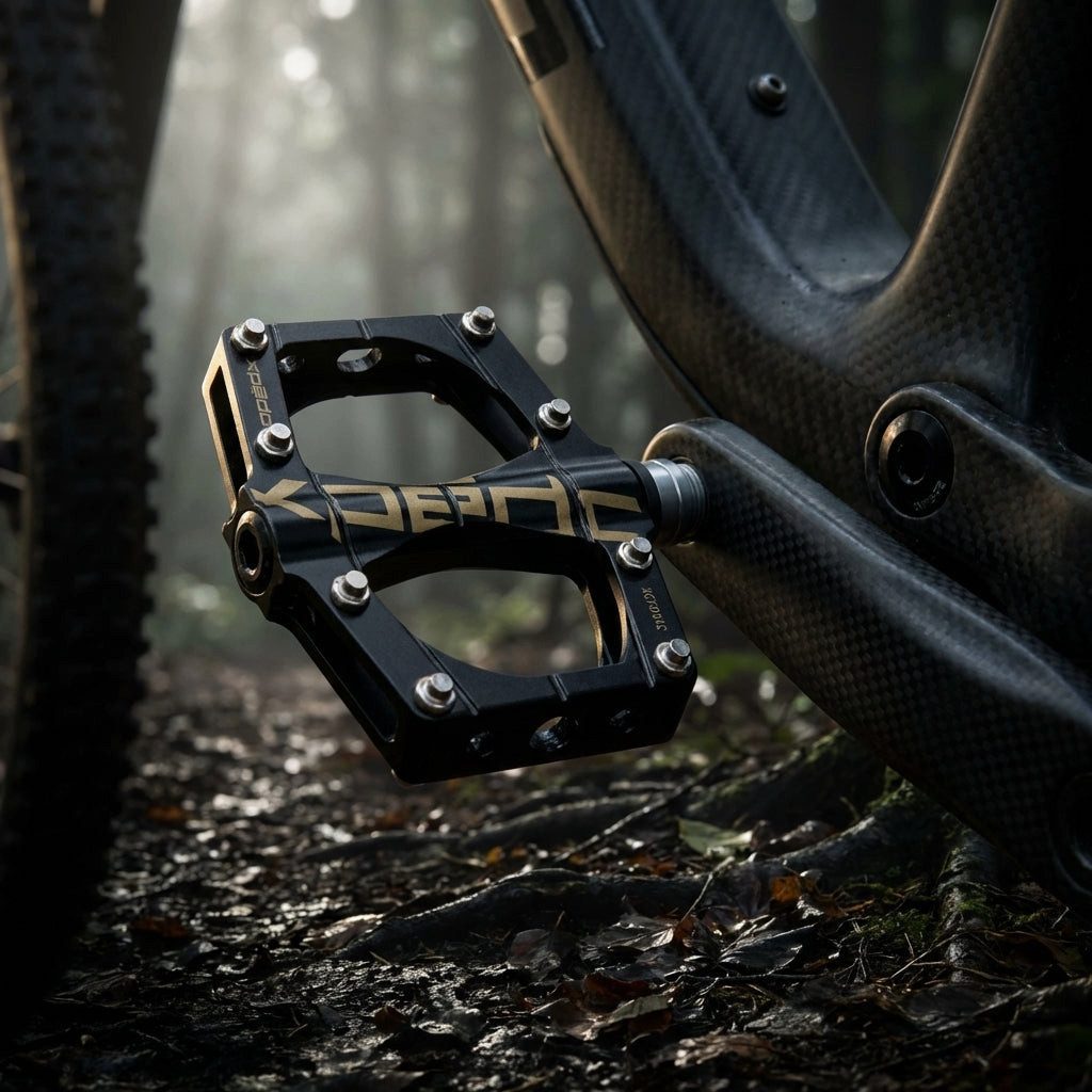 Xpedo Plattformpedale Xpedo Pedal TRAVERSE 9 schwarz 9/16 Zoll XCF09AC
