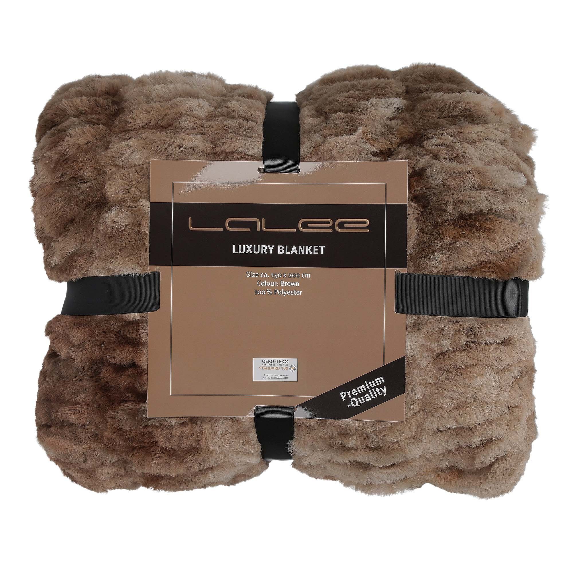 Wohndecke LUXURY, GMD Living, Felloptik für günstig online kaufen