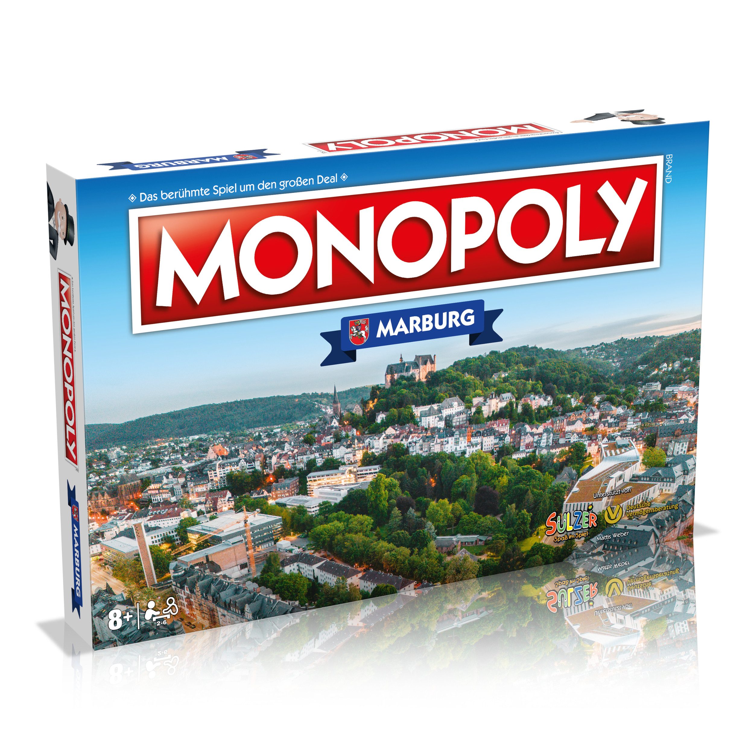 Winning Moves Spiel Monopoly - Marburg, Brettspiel
