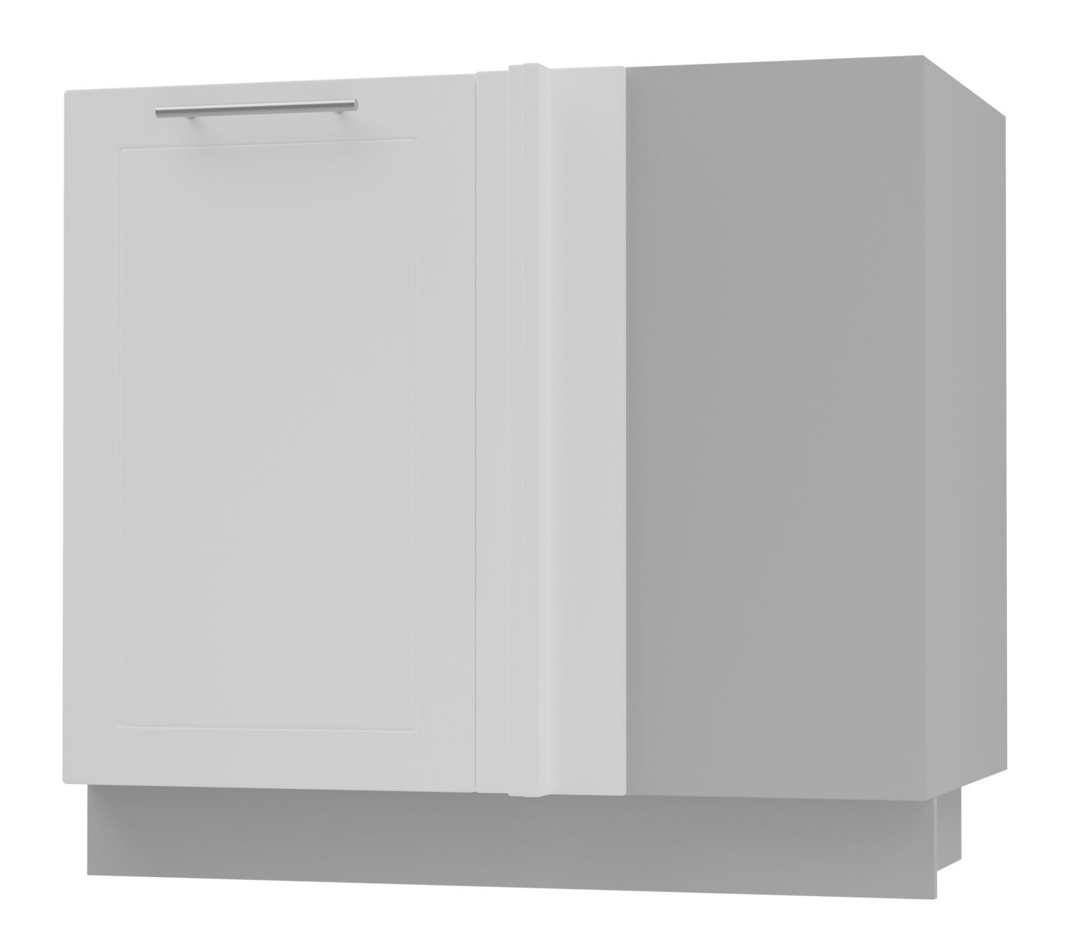 weiß matt | Korpus: grau