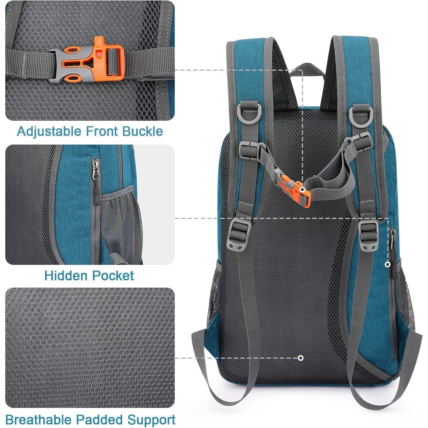 LuxusKollektion Tagesrucksack 16L Kleiner Damen Rucksack Mini Ultraleichter Wasserdichter