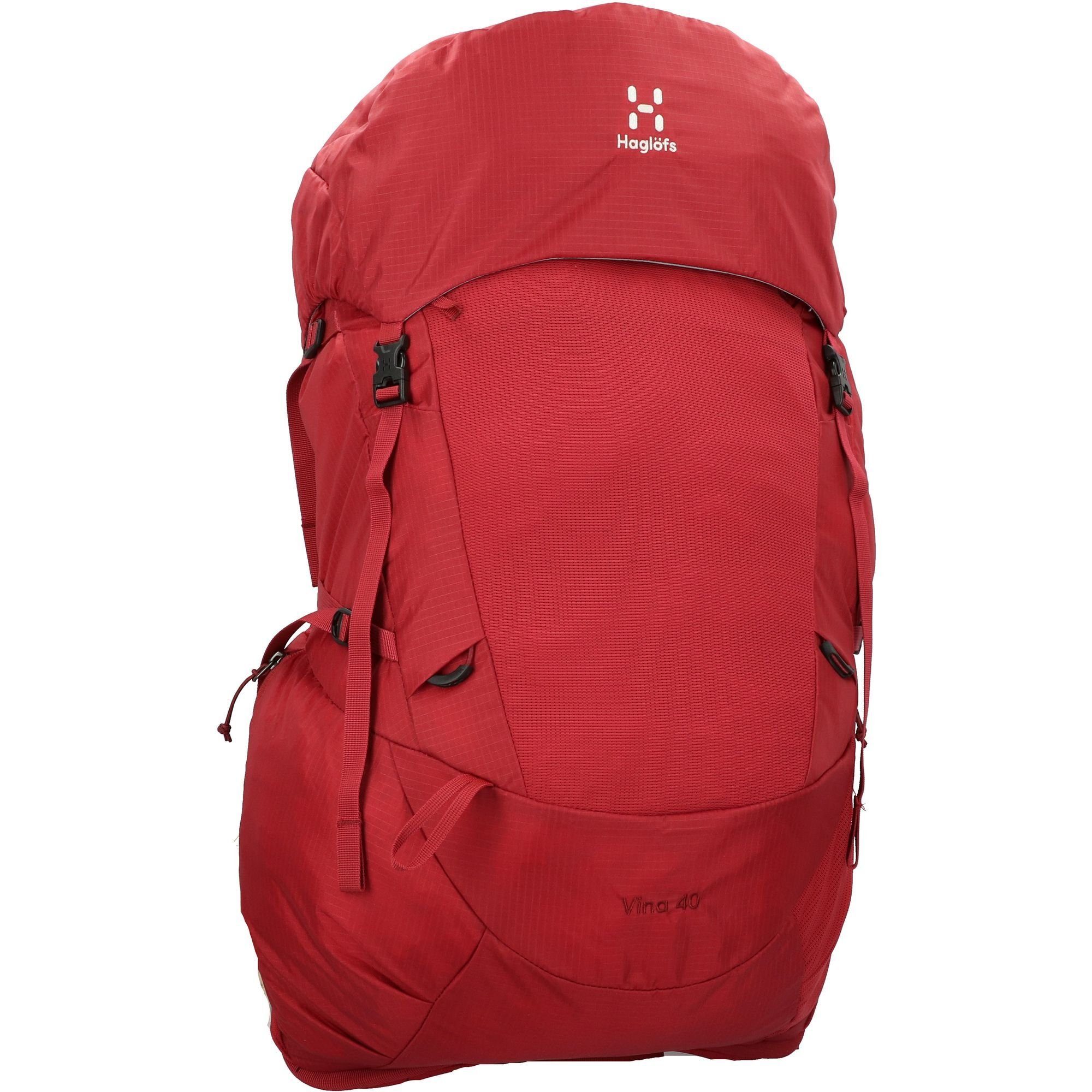 brick Haglöfs Vina, red Sportrucksack Polyester