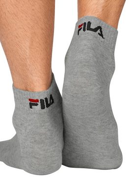 Fila Kurzsocken (6-Paar) mit eingestricktem Logo