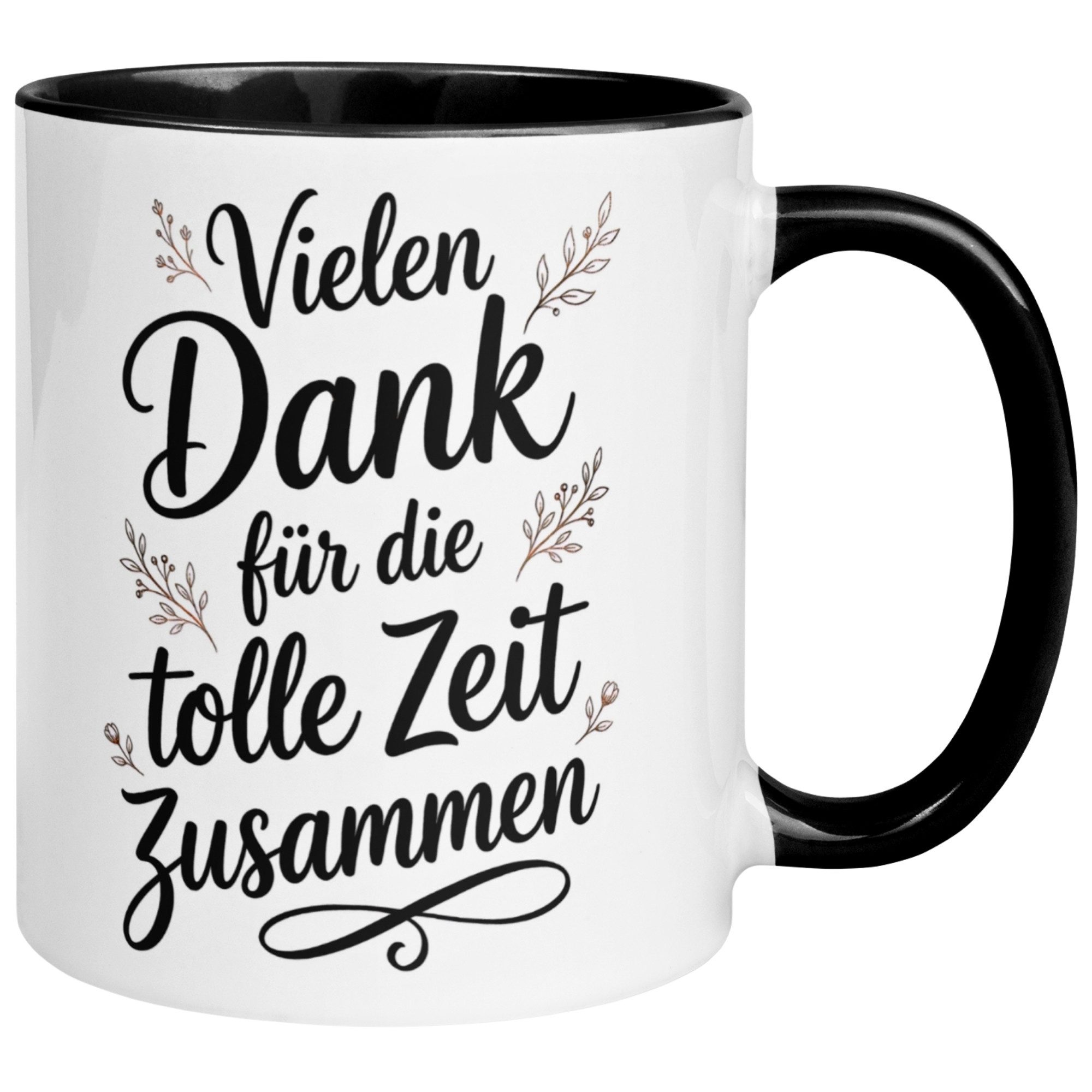 Momentals Tasse Abschied Kollege – Vielen Dank für die tolle Zeit zusammen – Geschenk, Gratis Versand · Links-&Rechtshänder · Spülmaschinenfest