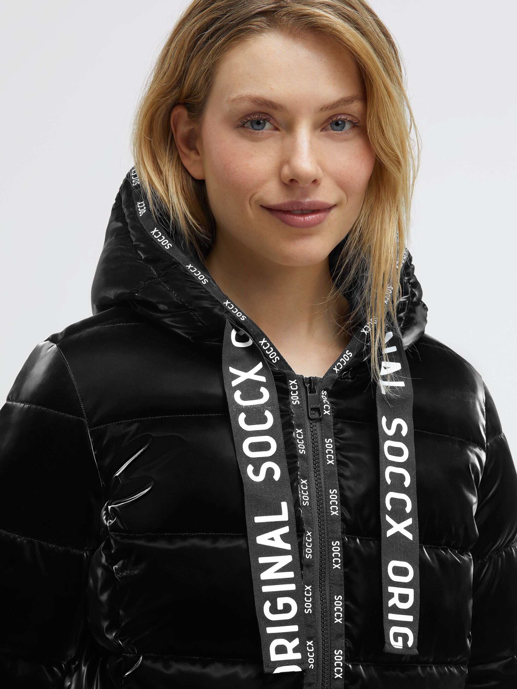 SOCCX Winterjacke mit Reißverschluss an den Einschubtaschen – Bild 4 von 5