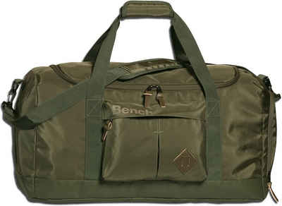 Bench. Reisetasche Bench Reisetasche Sporttasche Nylon (Sporttasche), Herren, Damen, Jugend Tasche strapazierfähiges Textilnylon olivgrün