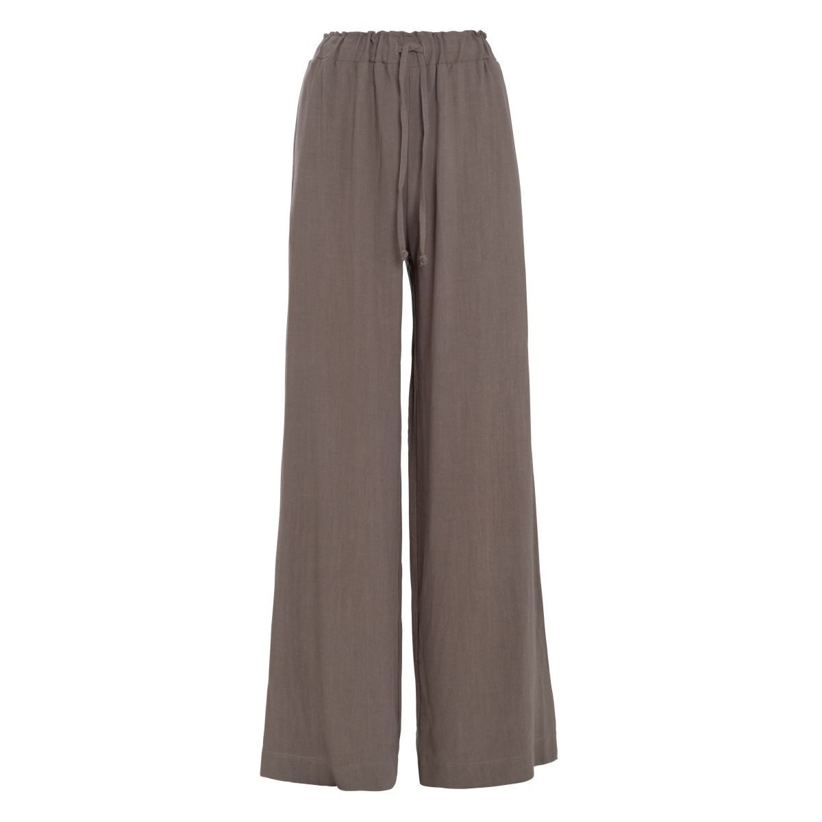 Knit Factory Stoffhose Fern Hose Taupe 36/38 (1-tlg) Hose lange Hose