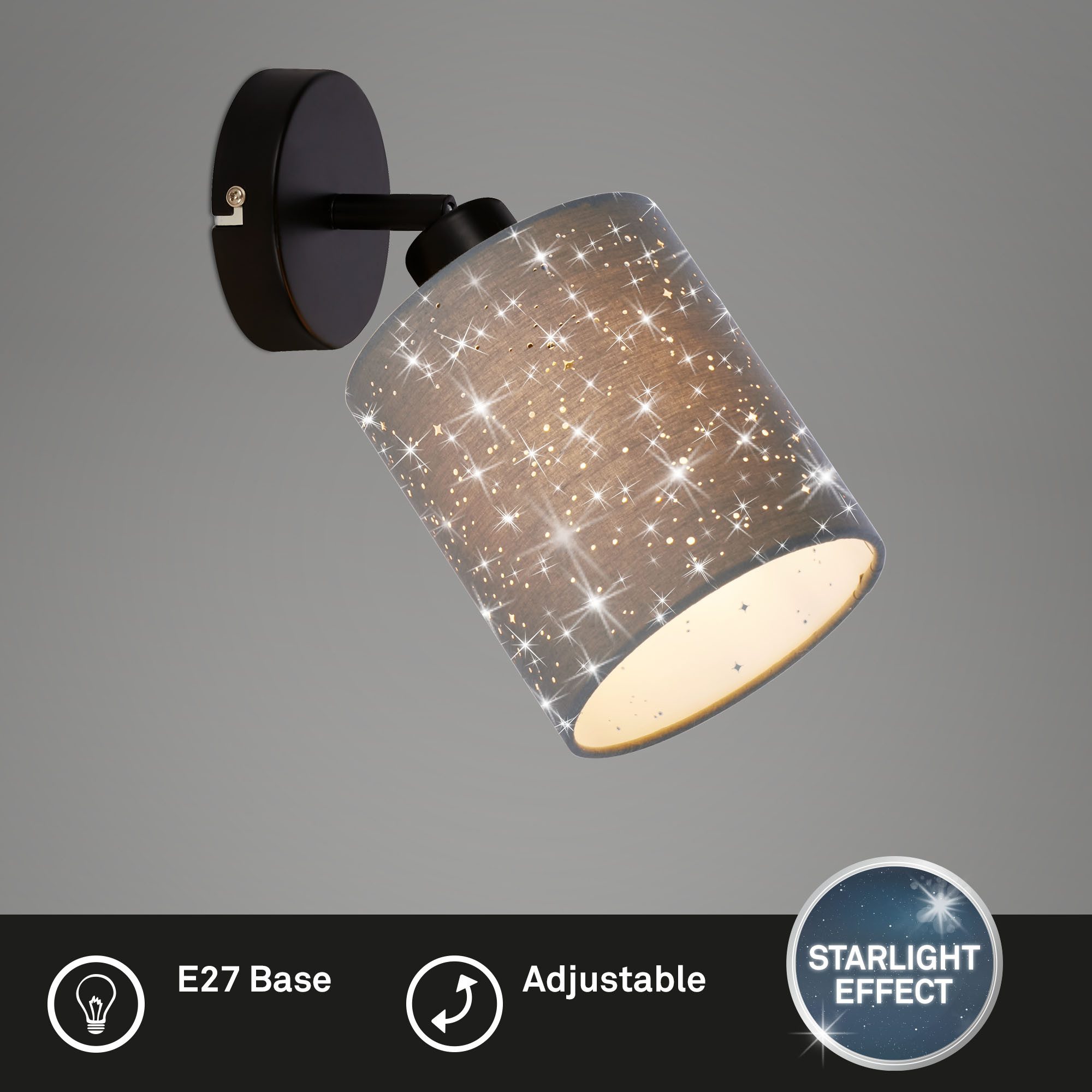 Briloner Leuchten Wandleuchte Wandlampe Extra-Warmweiß Innen günstig online kaufen