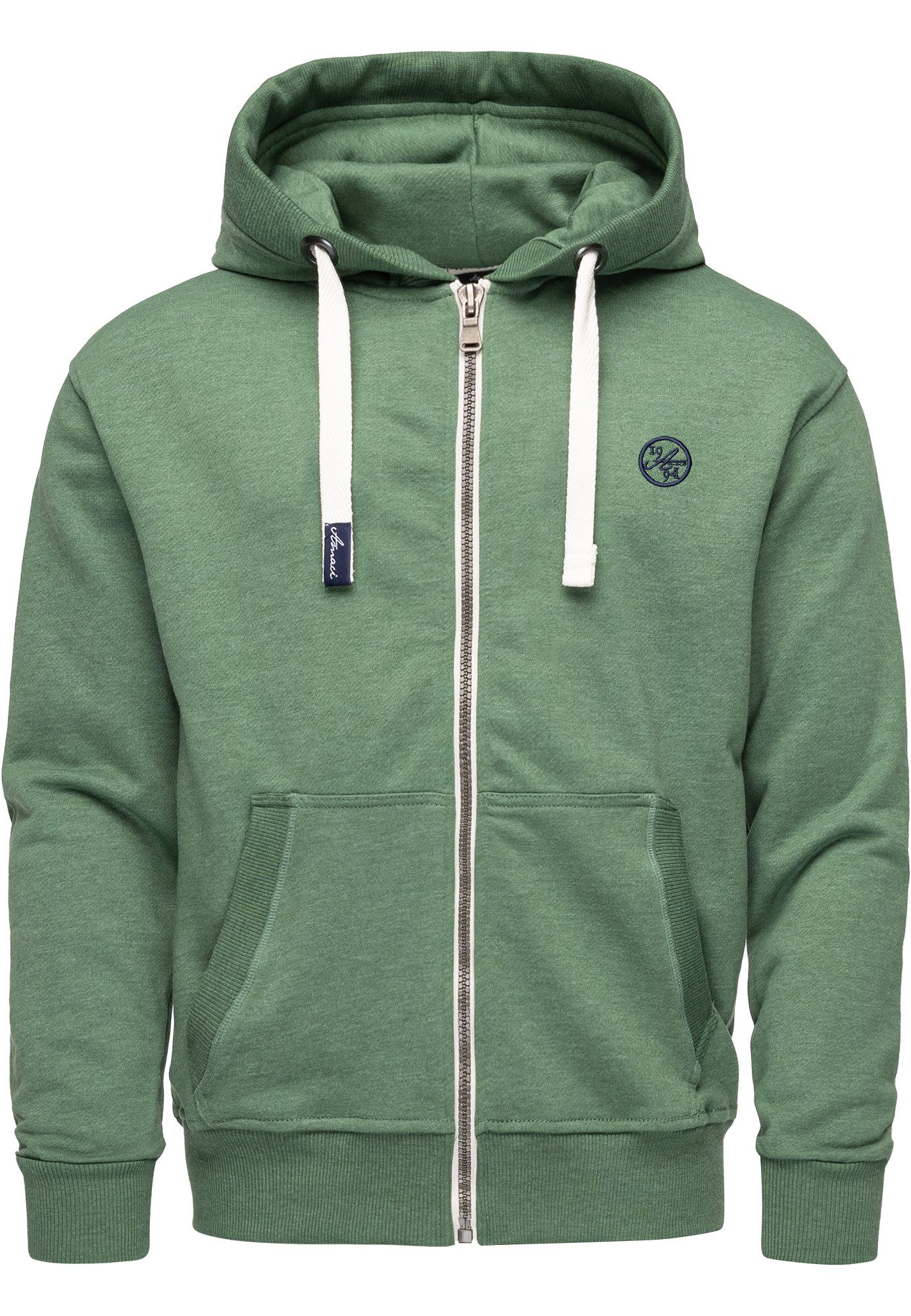 Amaci&Sons Kapuzenpullover TALLAHASSEE Herren Zipper Hoodie günstig online kaufen