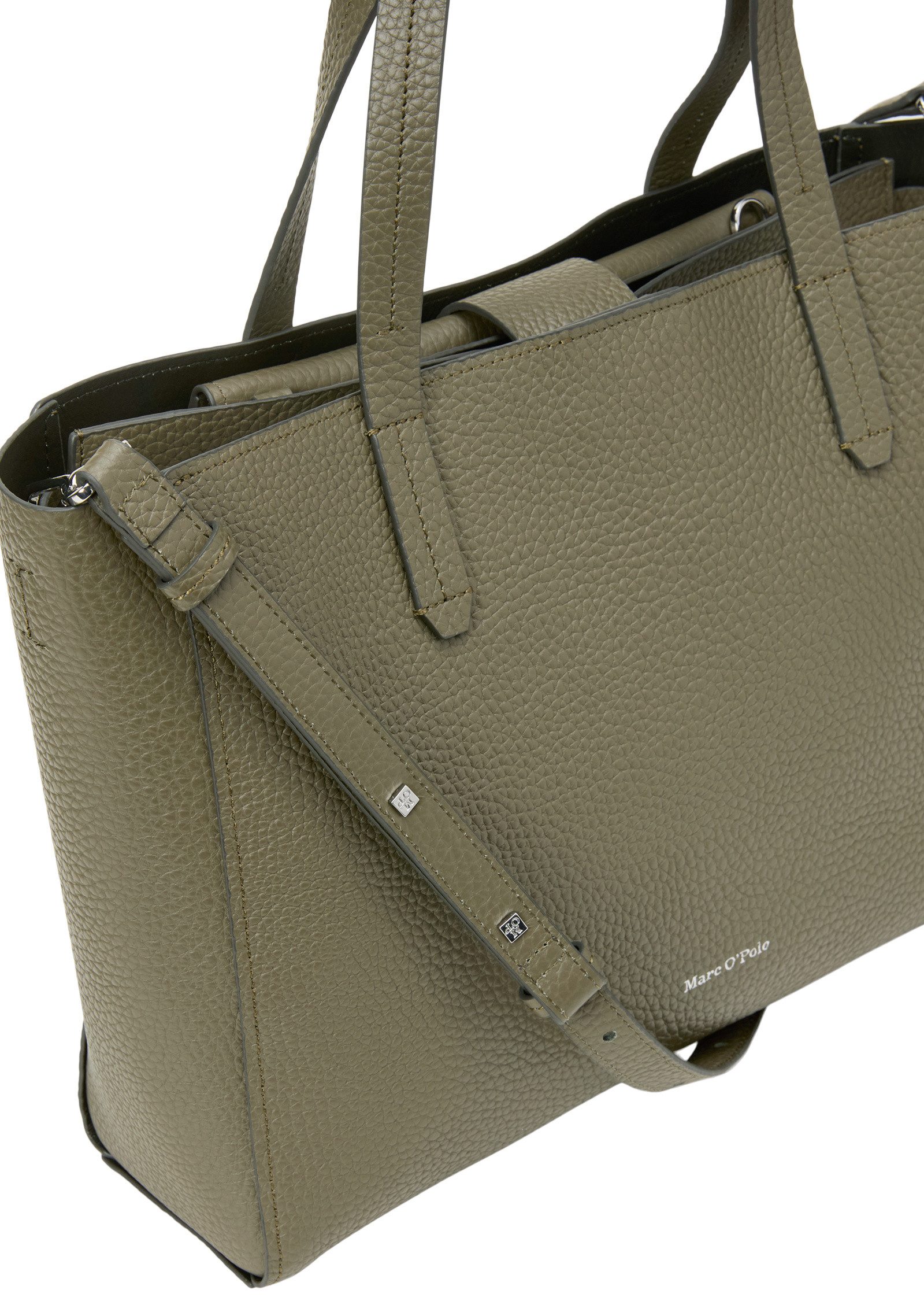 Marc O'Polo Shopper aus genarbtem Rindleder