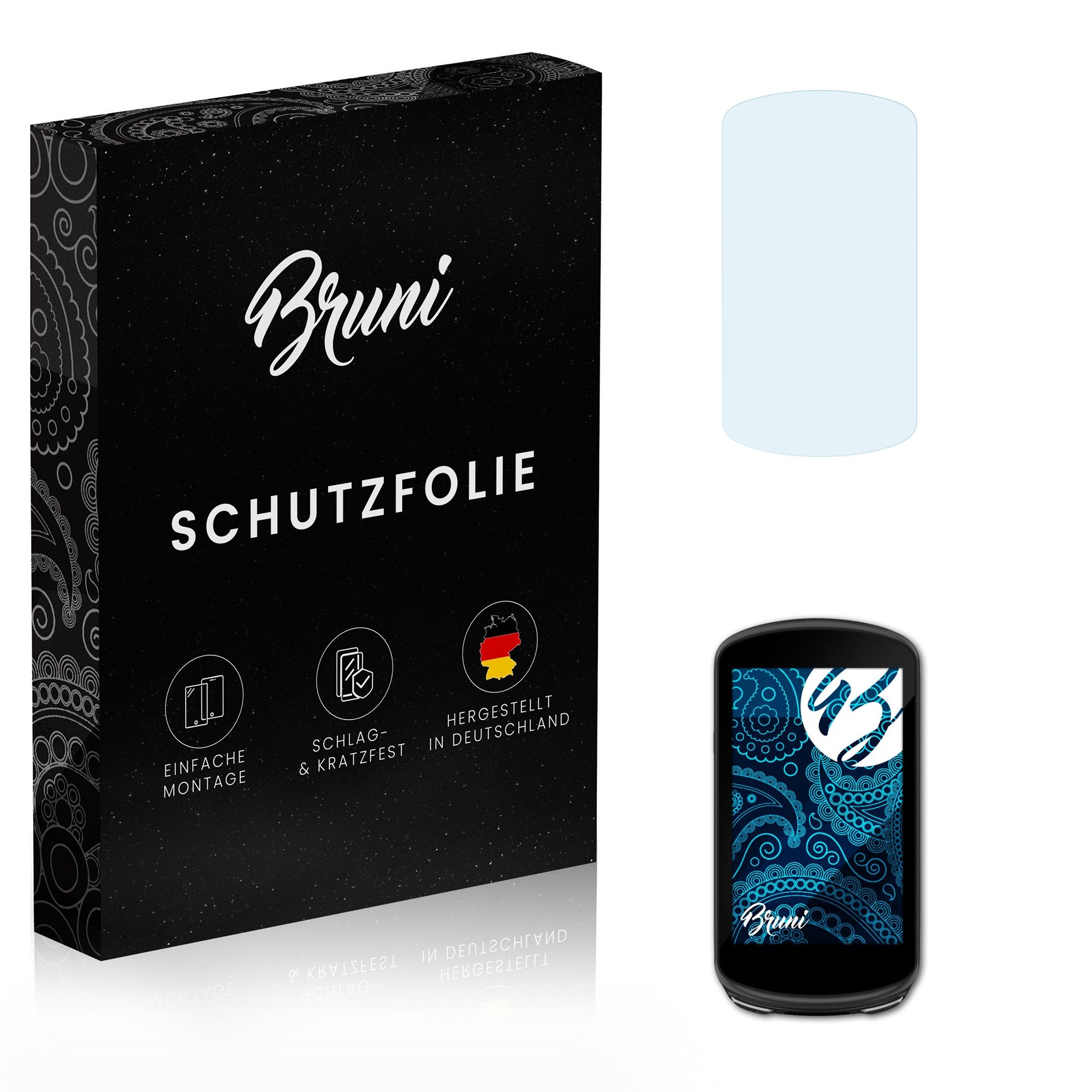 Schutzfolie Glasklare Displayschutzfolie für Edge 1030 Plus
