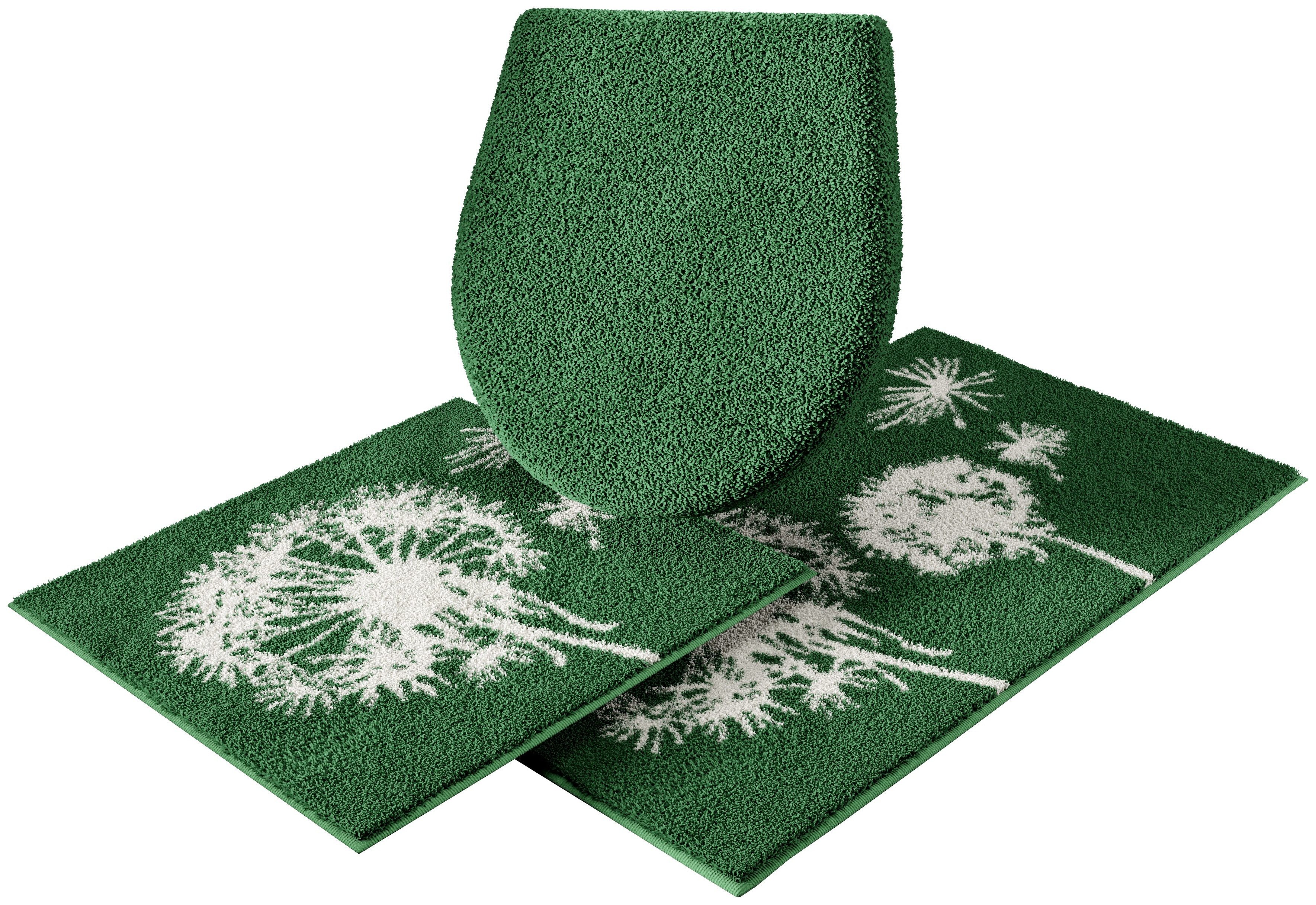 Grund Badematte Pusteblume, Badvorleger, Badezimmer Teppich, günstig online kaufen
