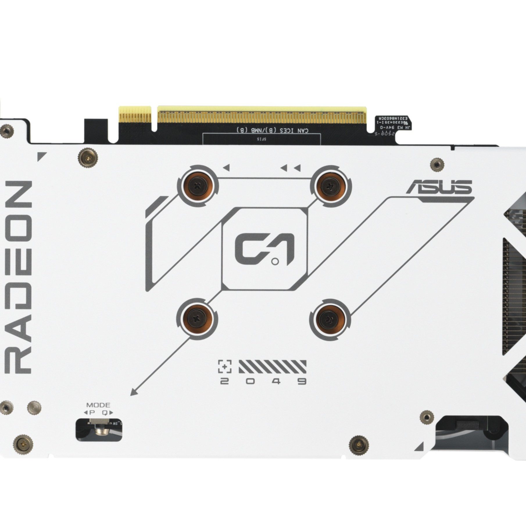 Asus DUAL-RX9060XT-16G-WHITE Grafikkarte