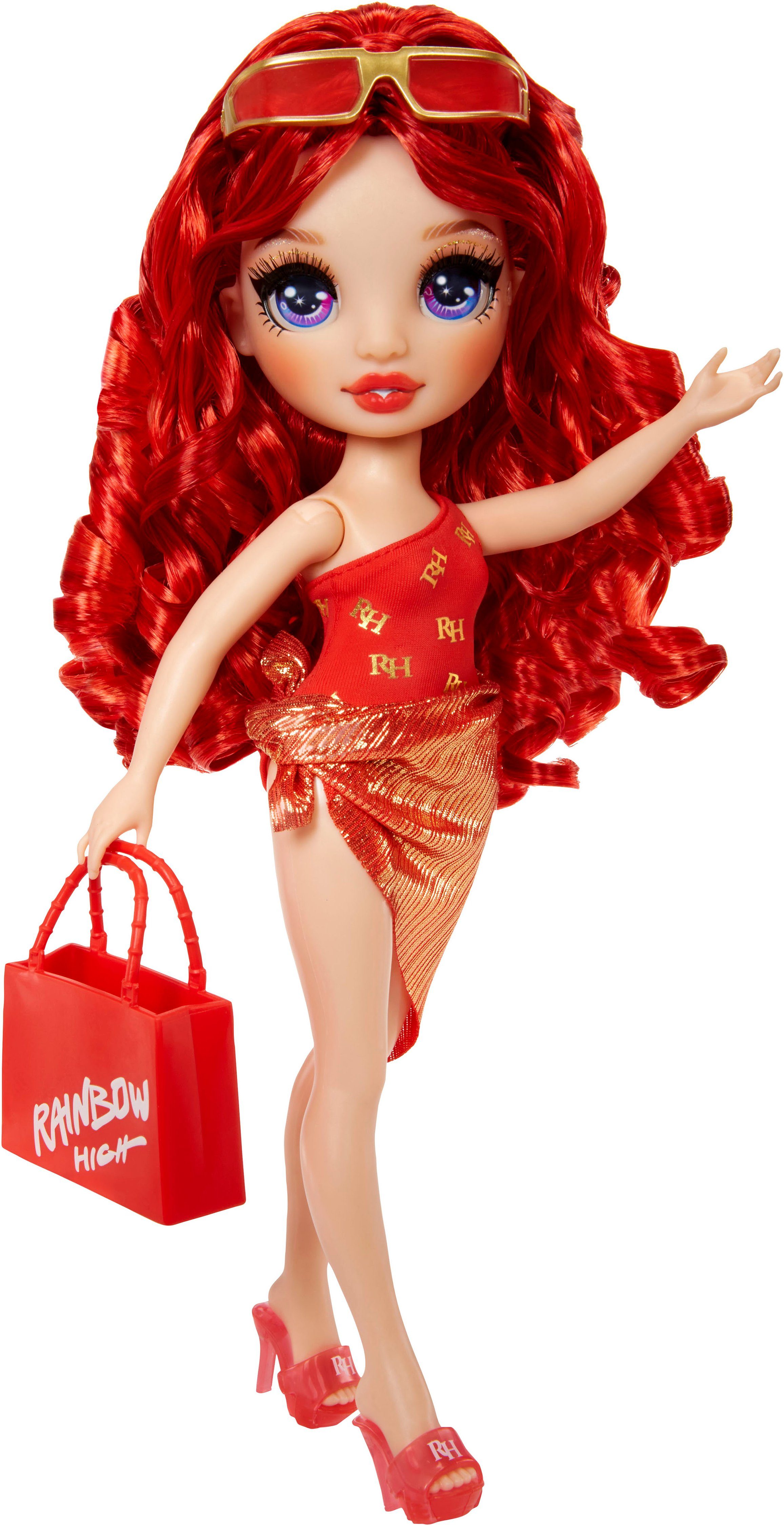 Rainbow High Anziehpuppe Rainbow High Swim & Style Fashion Doll- Ruby (Red) – Bild 4 von 5