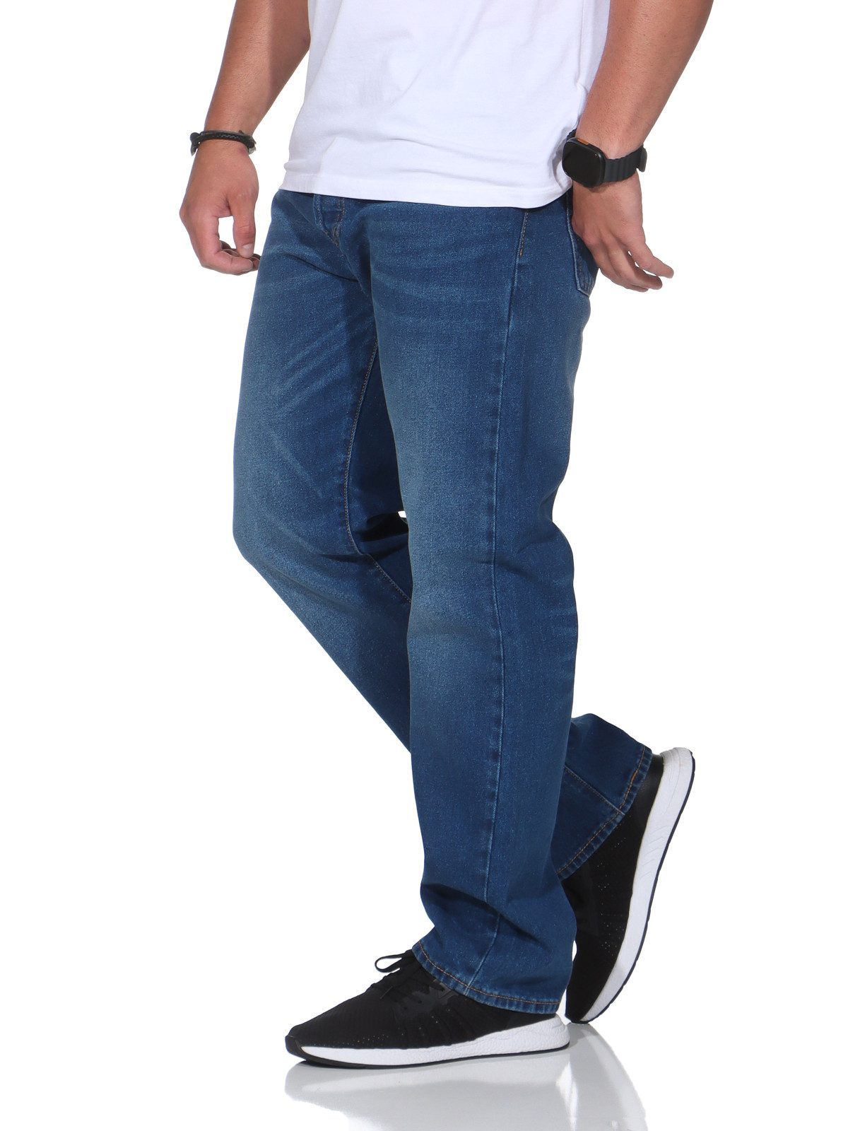 Levi's® Straight-Jeans Herren Jeans 501® LEVI'S ORIGINAL gerader Passform, robuster Denim – Bild 3 von 5