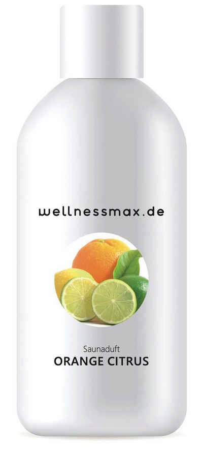 Wellnessmax Aufgusskonzentrat Premium Hausaufguss Konzentrat, Orange Citrus