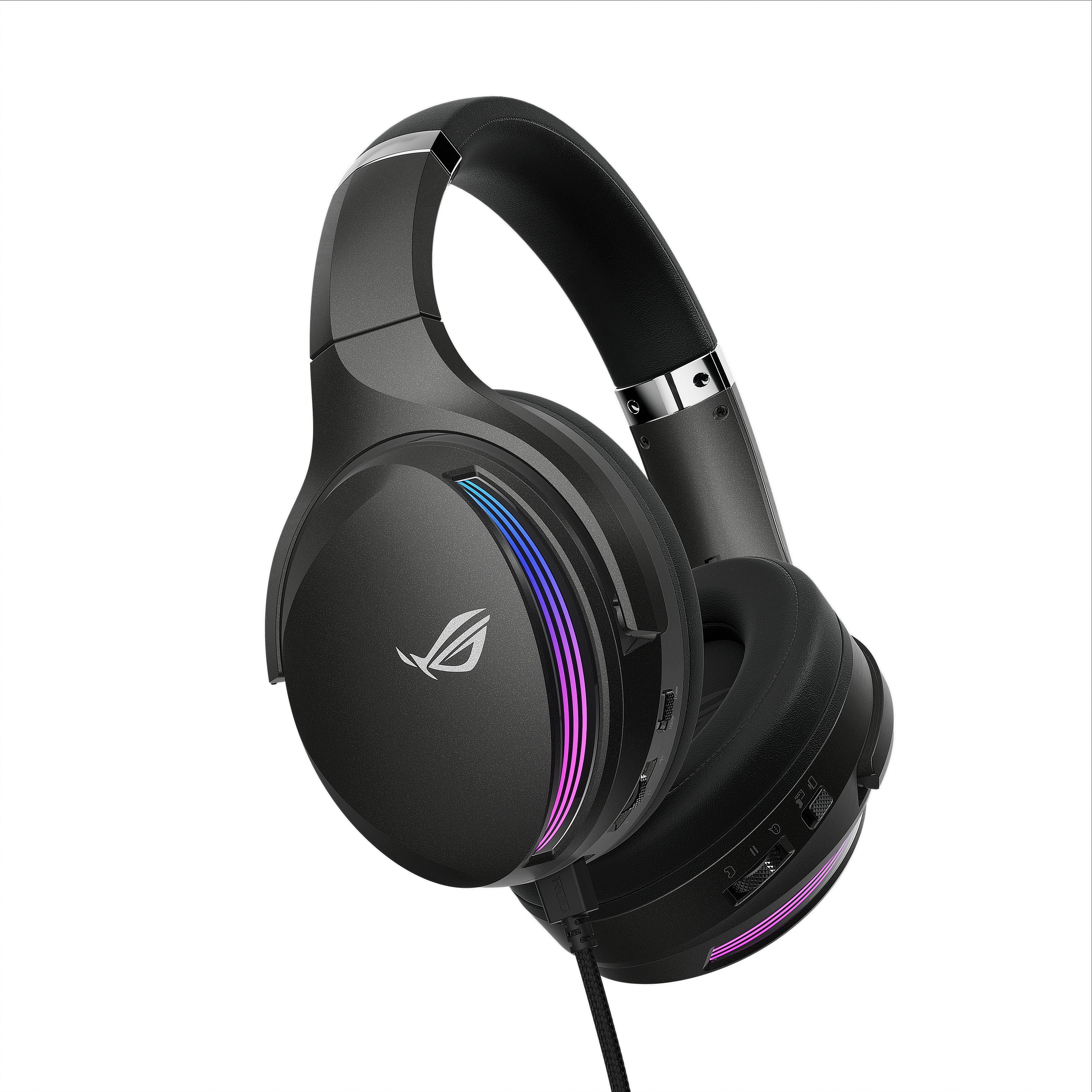 (RGB, USB-A) Asus 3,5mm-Klinkenstecker, USB-C, Gaming-Headset II Fusion ROG kabelgebunden, 500