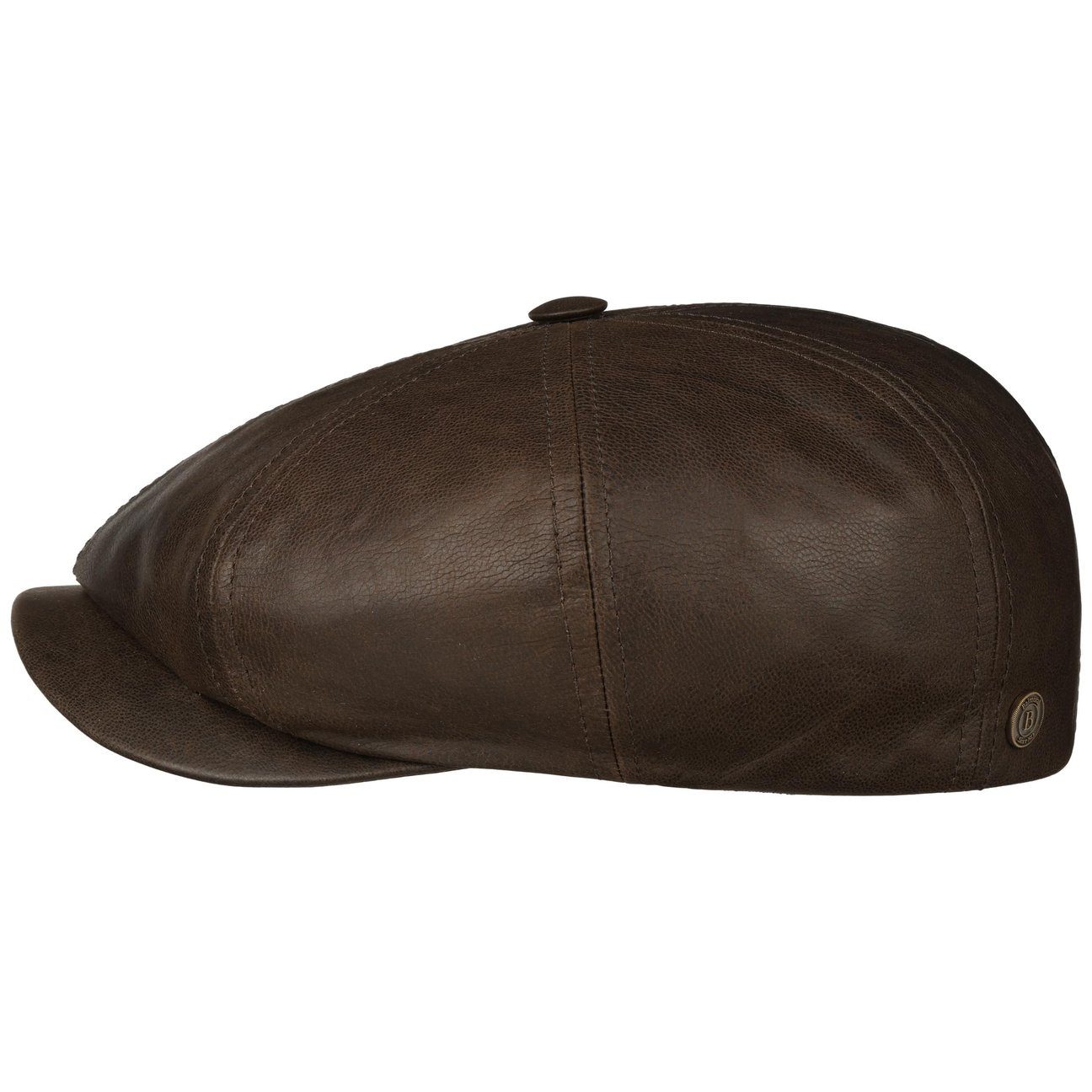 Balmoral Flat Cap (1-St) Schirmmütze mit Schirm, Made in the EU