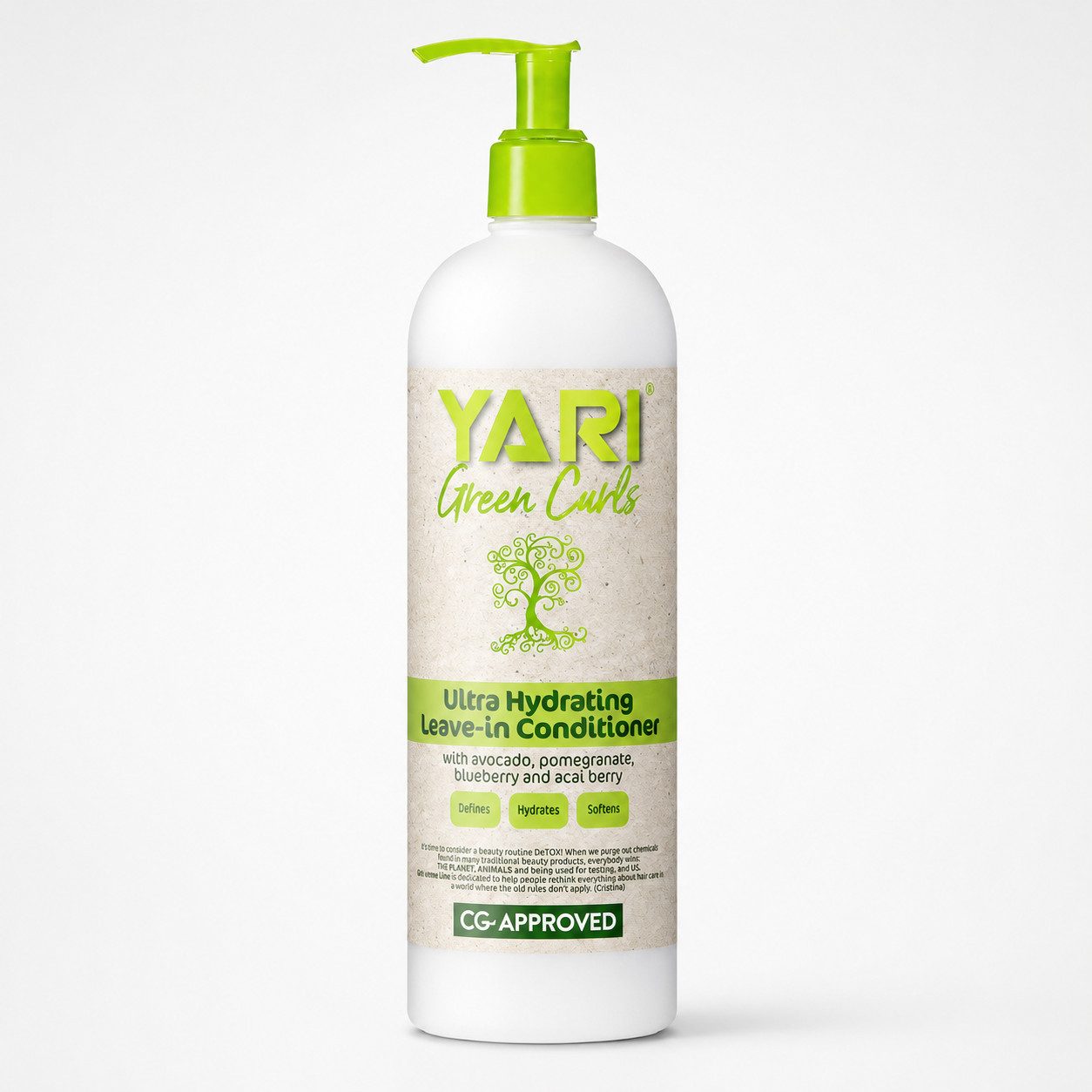 Yari Leave-in Pflege Yari Green Curls Ultra Hydrating Leave-in Conditioner 500ml