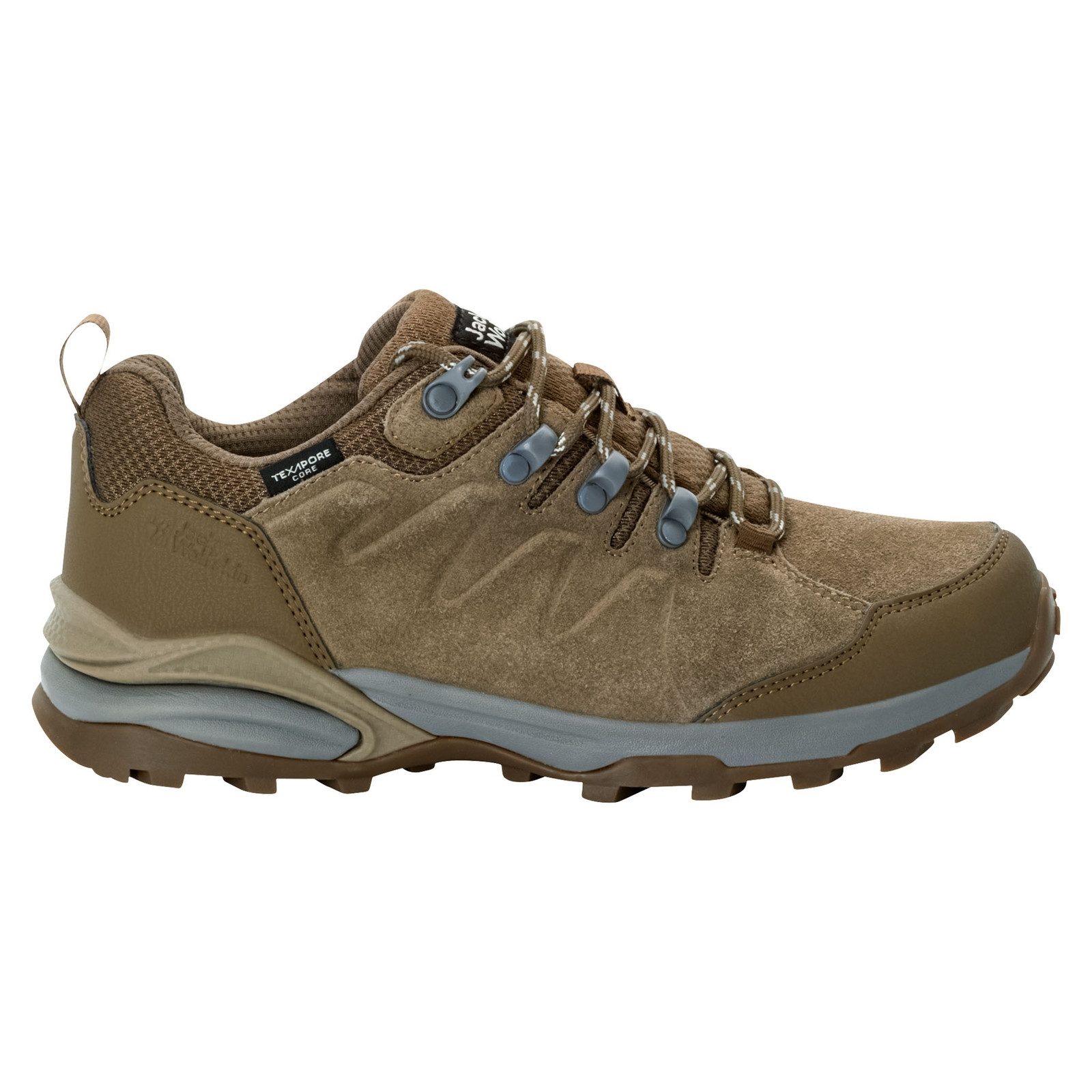 Jack Wolfskin Refugio Texapore Low W Wanderschuh mit griffiger Gummiaußenso günstig online kaufen