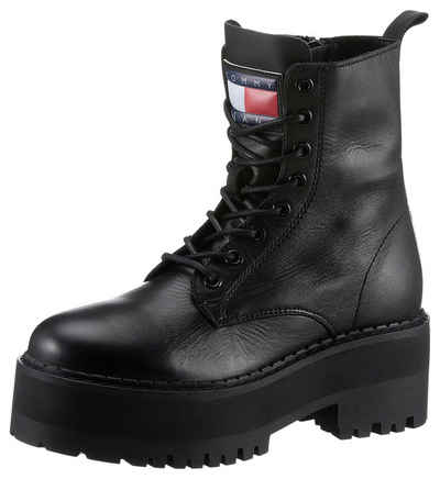 Tommy Jeans TJW BOOT ZIP UP Schnürboots mit praktischer Anziehlasche