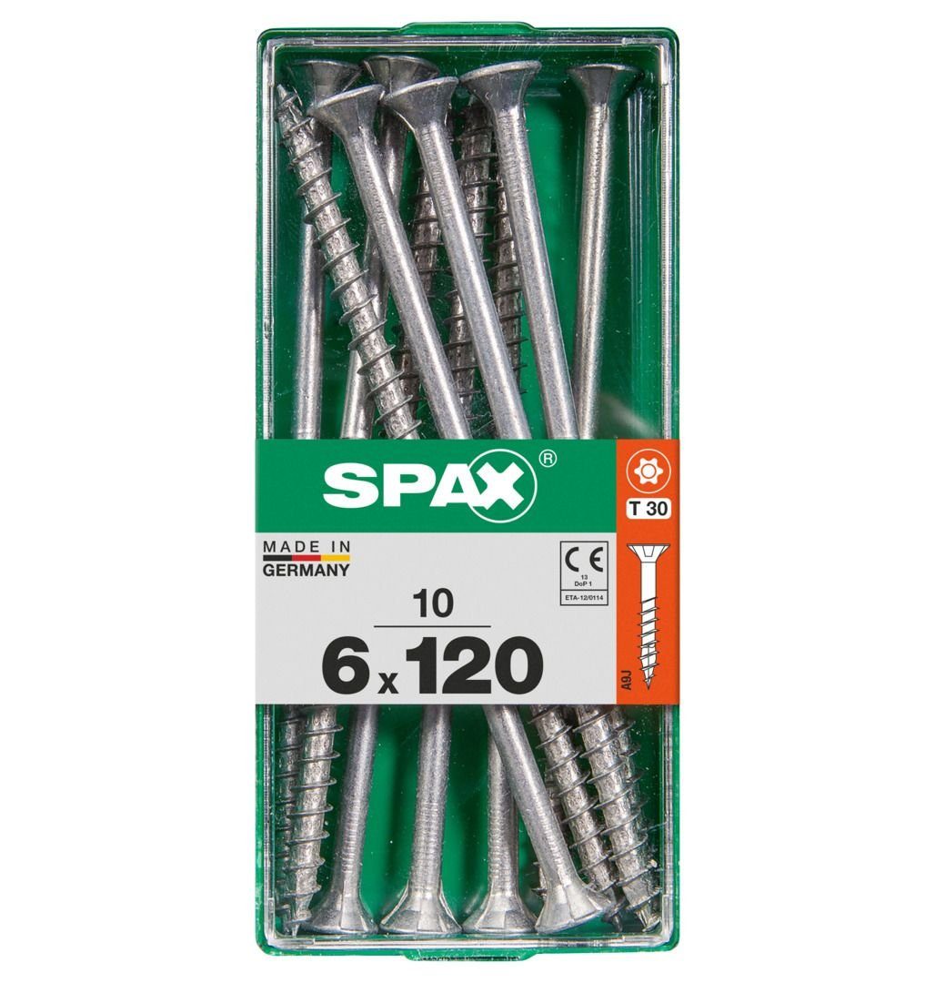 SPAX Holzbauschraube Spax Universalschrauben 6.0 x 120 mm TX 30 - 10