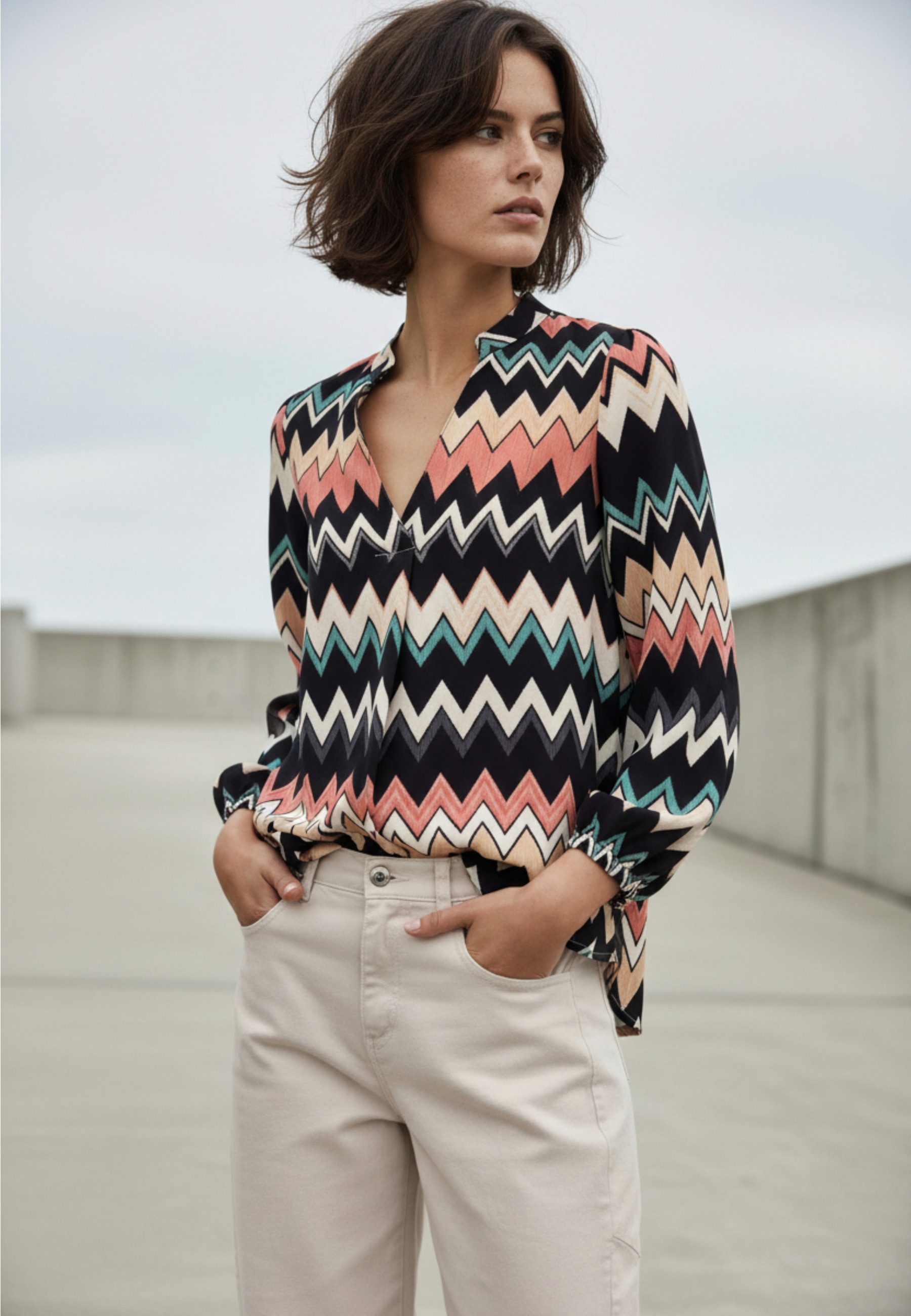 Schlupfbluse MODERN WAVE