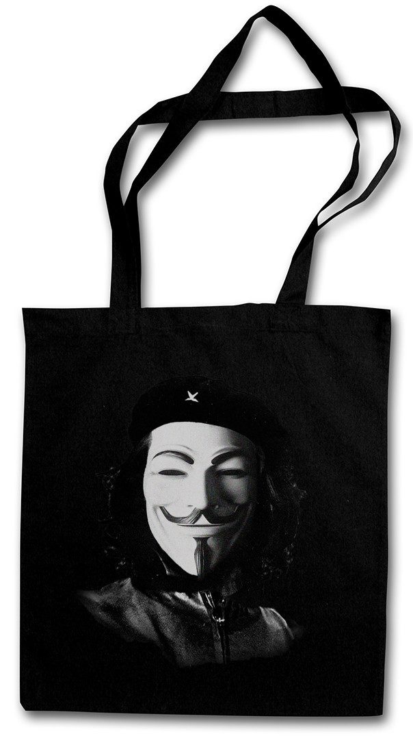 Beuteltasche Che Anonymous Guevara Stofftasche Che Ernesto We Are Cuba Kuba