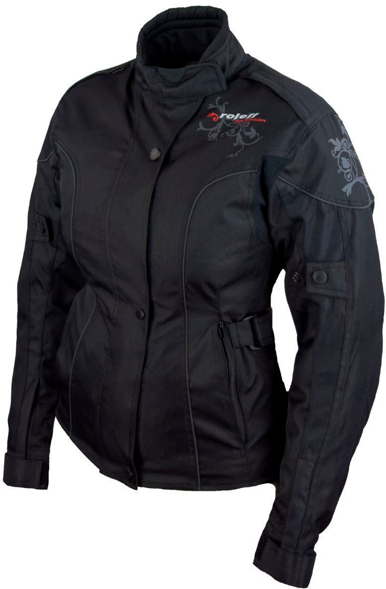 roleff Motorradjacke Mit Ladylike Sicherheitsstreifen