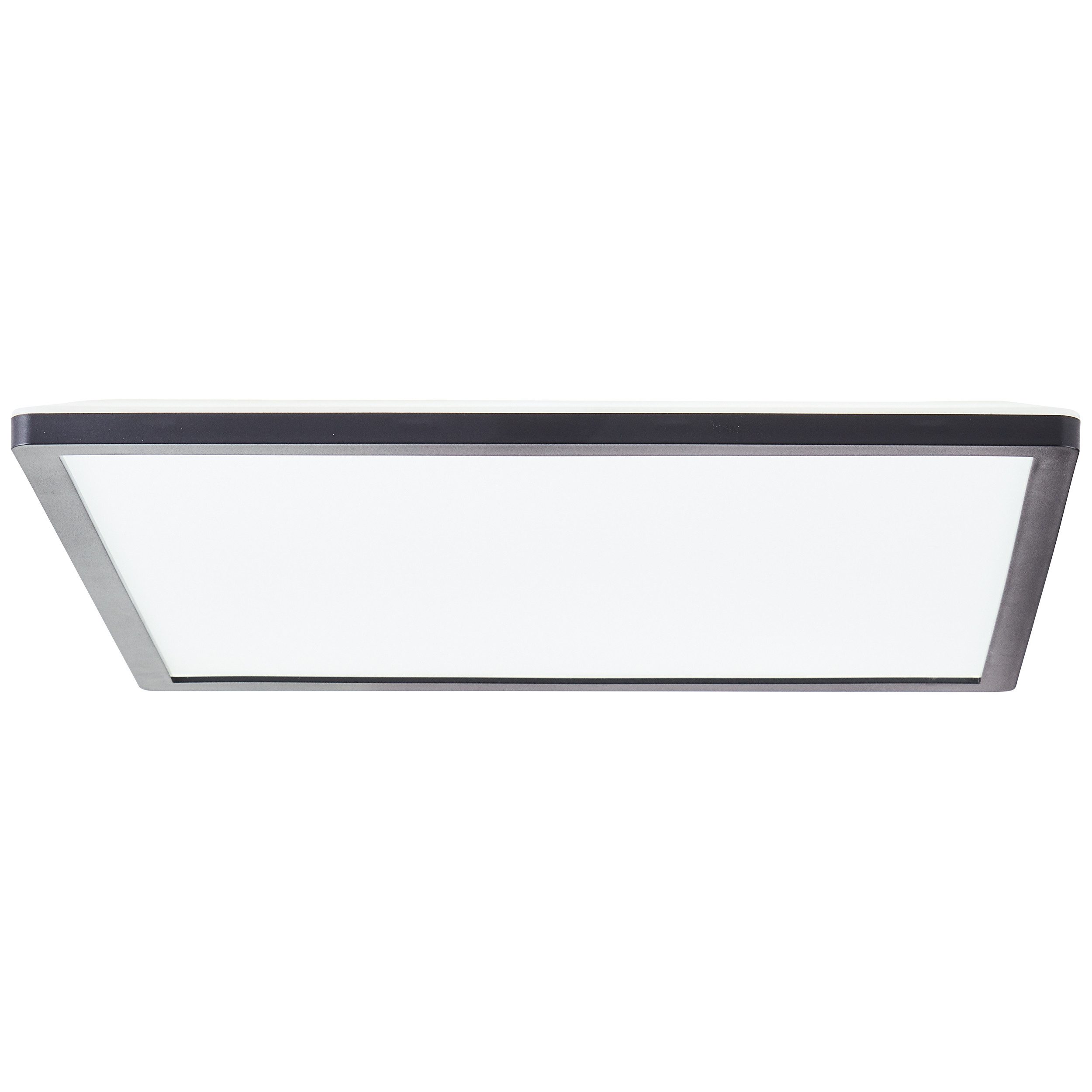 BreLight LED Panel Sorell, CCT - über Fernbedienung, Dimmfunktion, Memoryfunktion, Nachtlichtfunktion, Timerfunktion, LED fest integriert, warmweiß - kaltweiß, 42 x 42 cm, 3200 lm, 3000-6500 K, dimmbar, Fernbedienung