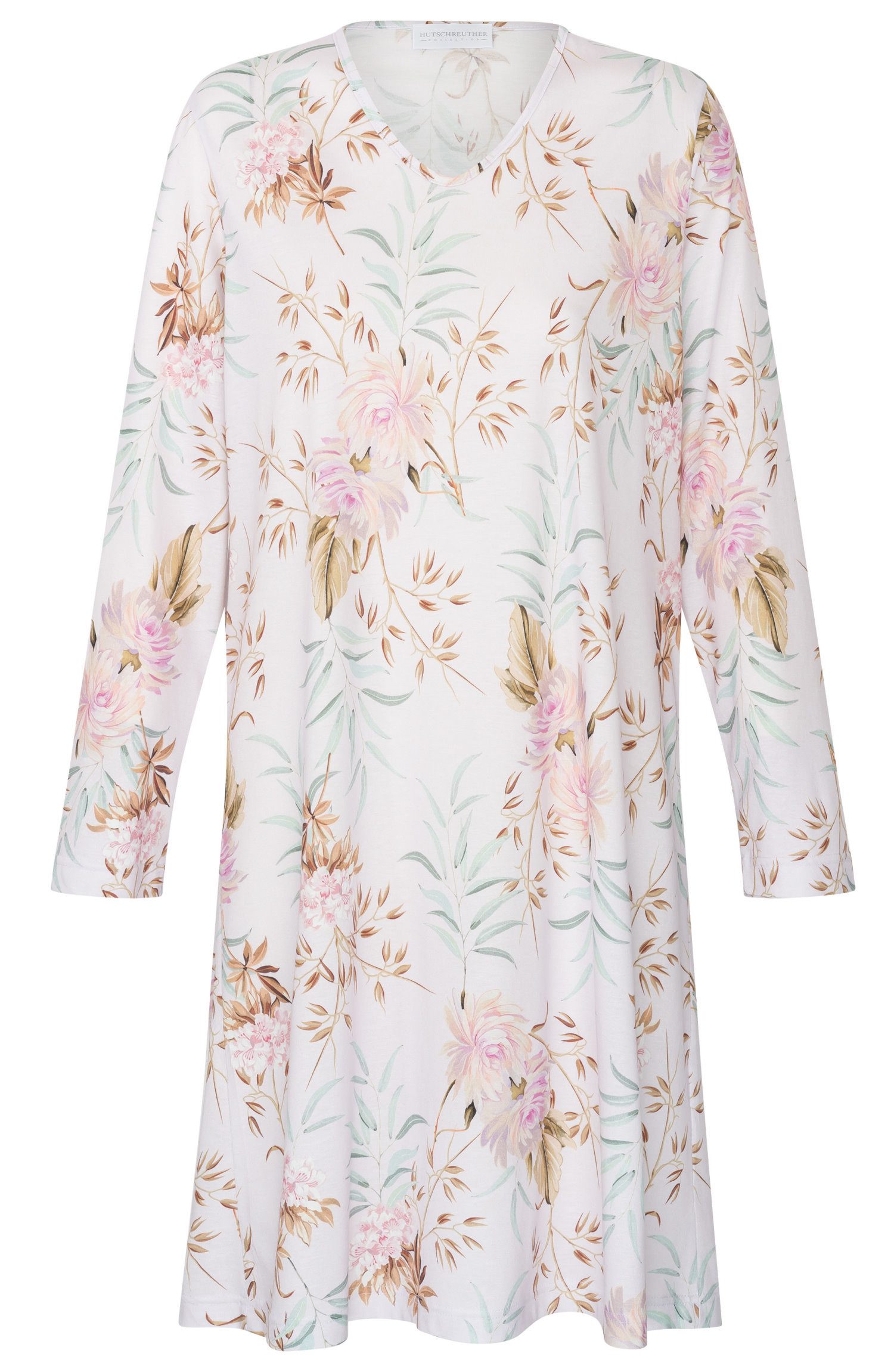 HUTSCHREUTHER Nachthemd Damen Schlafshirt mit langem Arm (1-tlg) Modisches günstig online kaufen