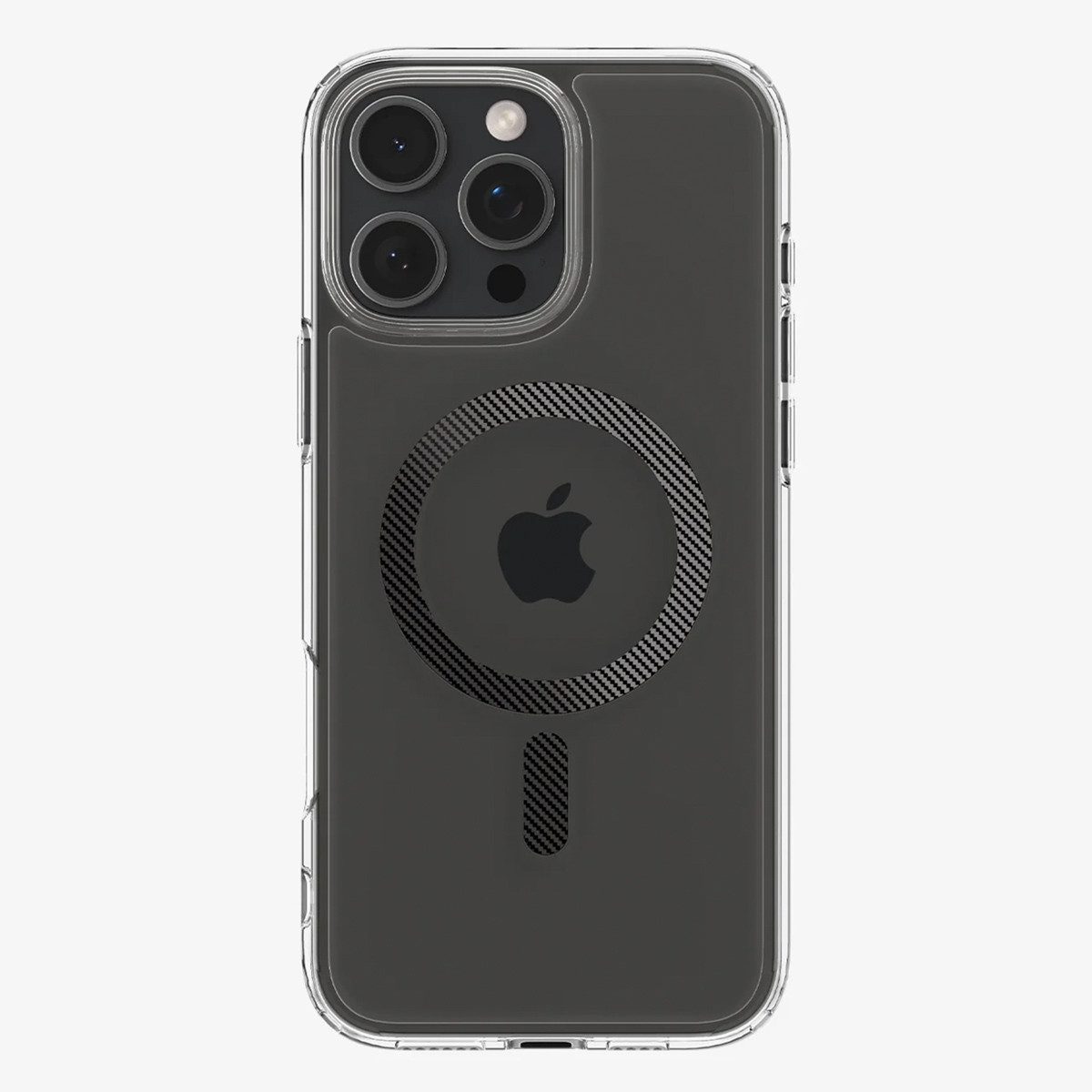 Spigen Backcover Spigen Ultra Hybrid Backcover MagSafe Apple iPhone 16 Pro Max - Carbon