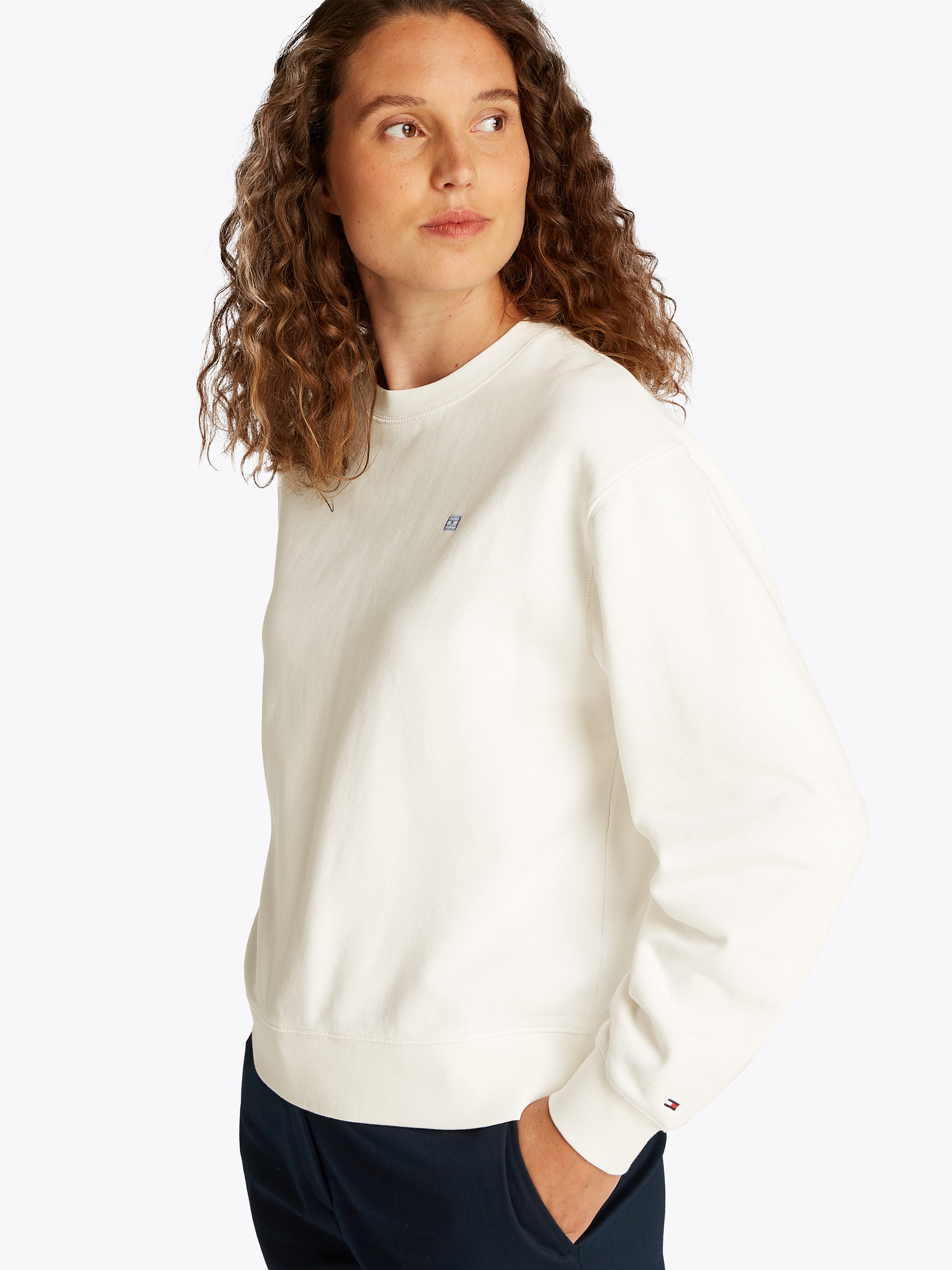 Tommy Hilfiger Sweatshirt REG CONTRAST FLAG günstig online kaufen